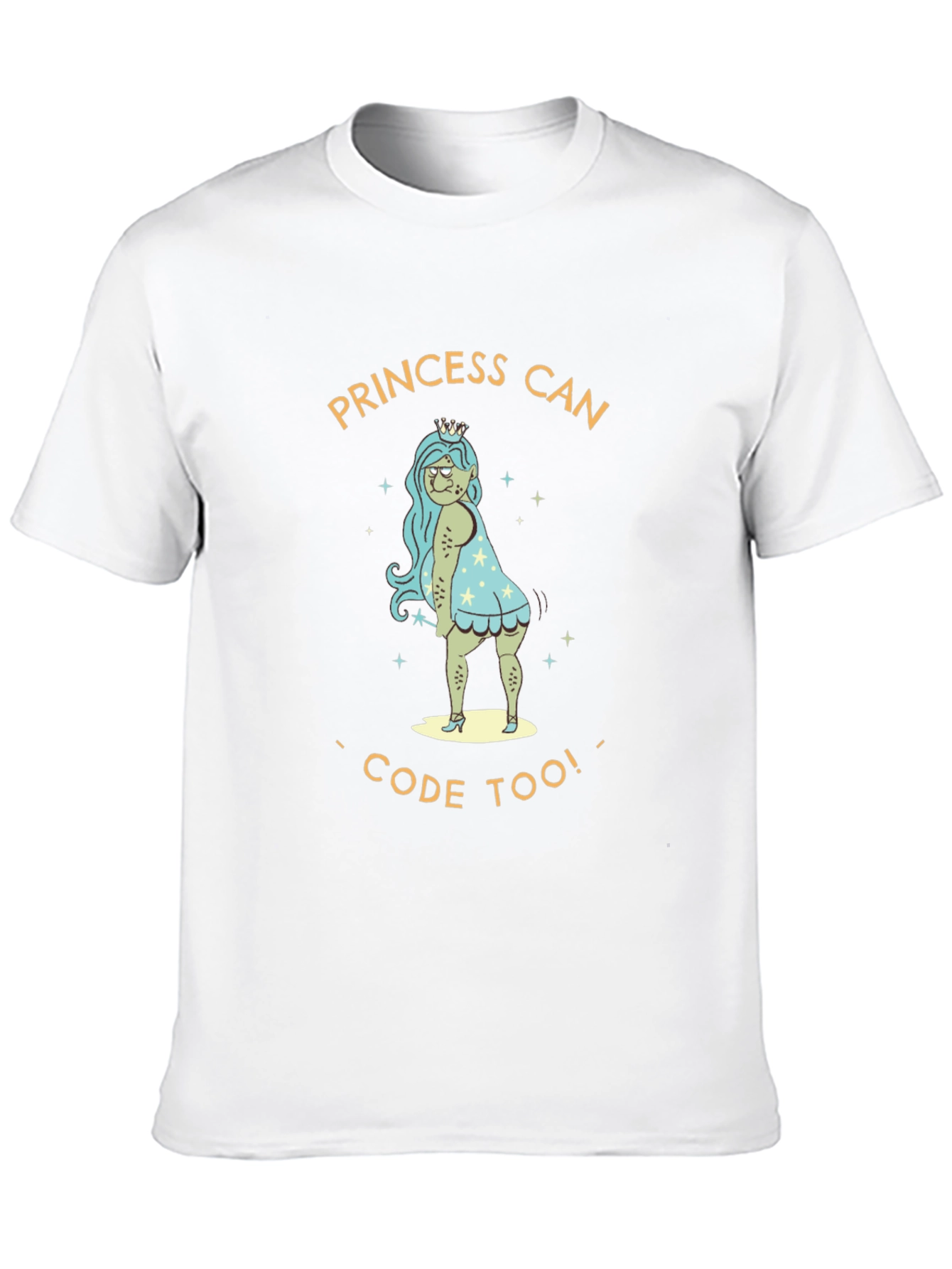 Princess Can Code Too - Unisex T-Shirt
