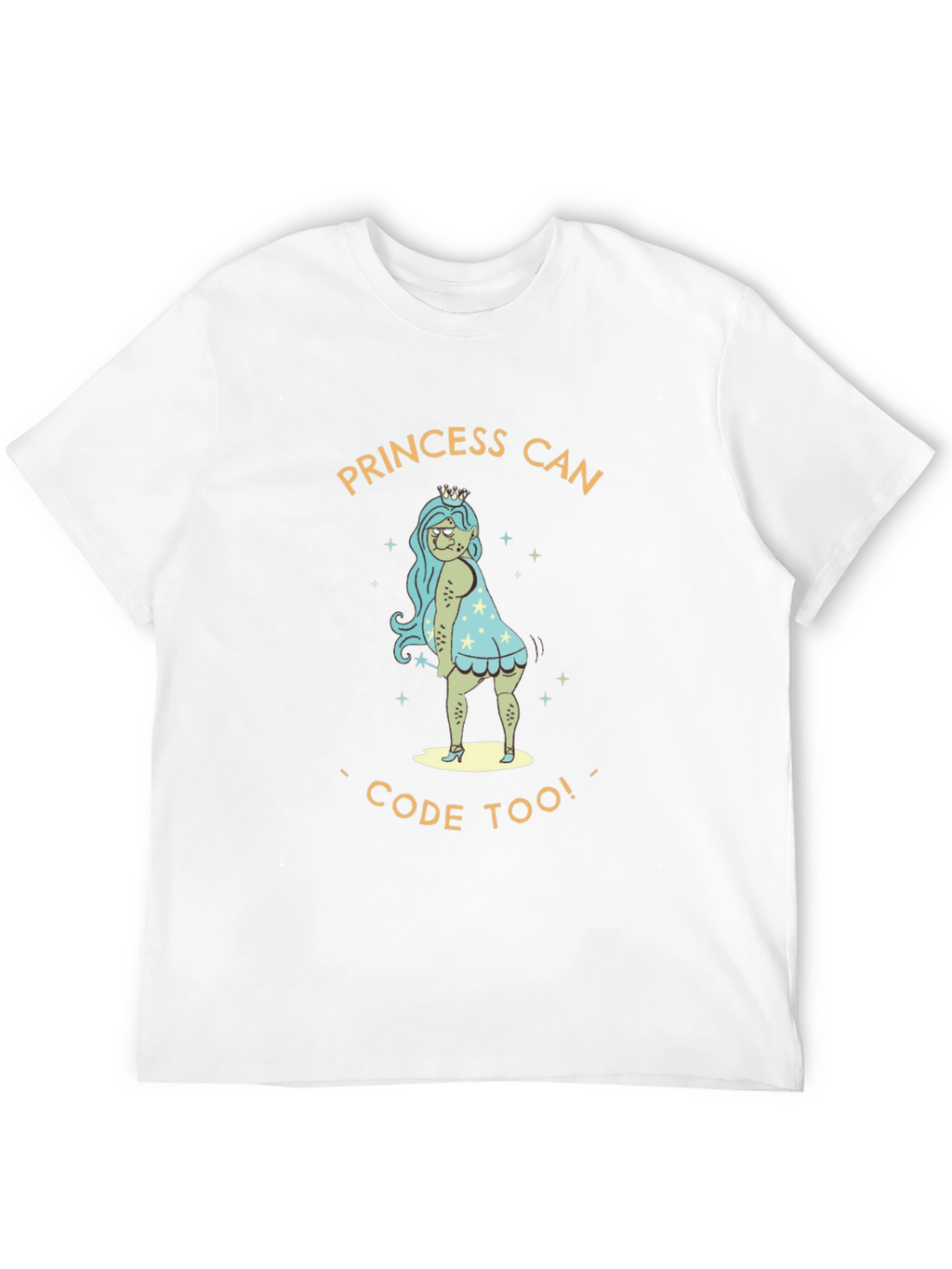Princess Can Code Too - Unisex T-Shirt