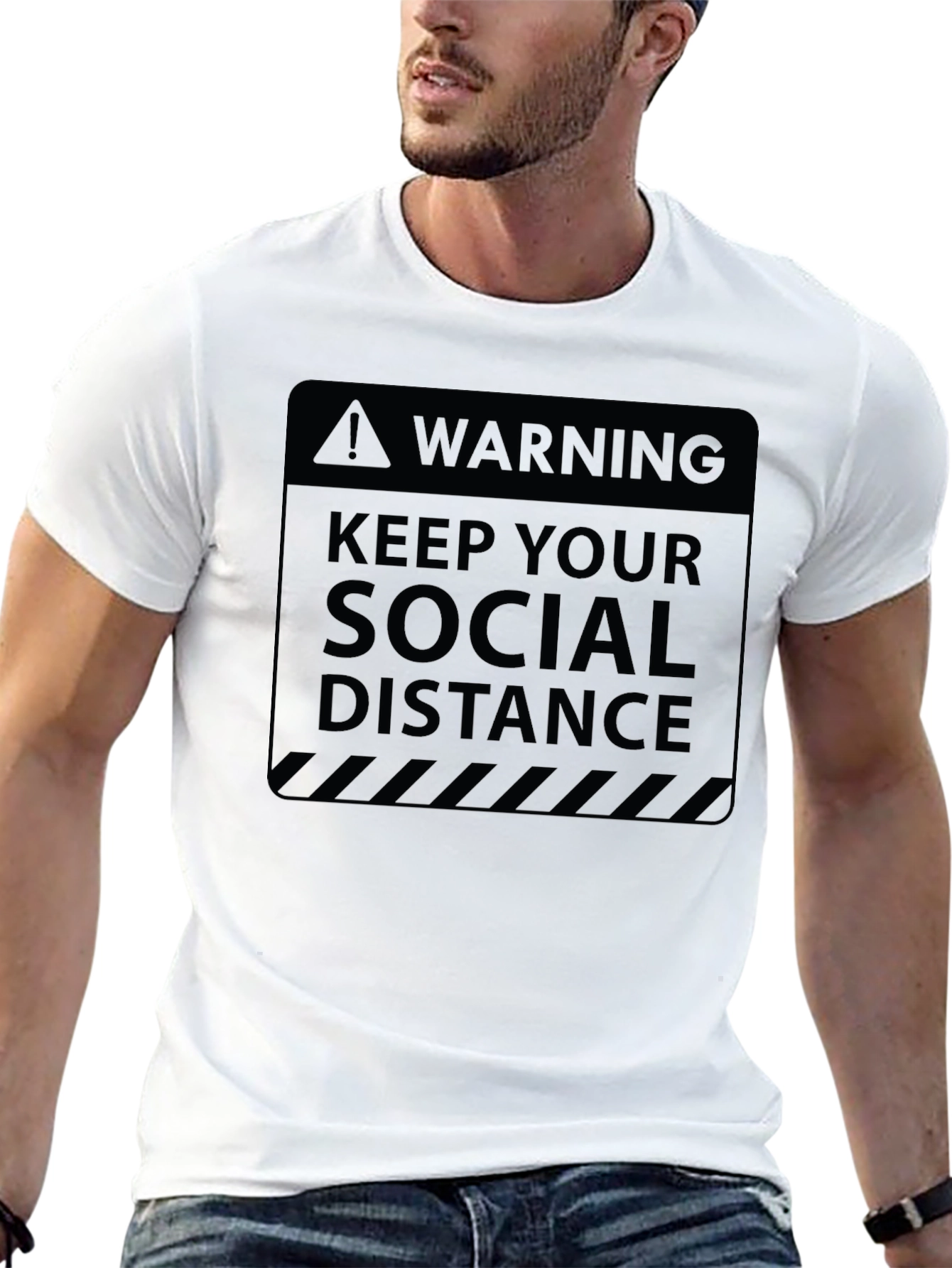Keep Your Social Distance Graphic T-Shirt