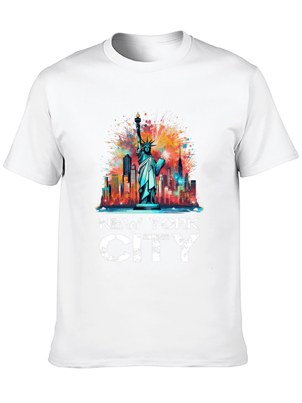 New York City Statue of Liberty Graphic Tee