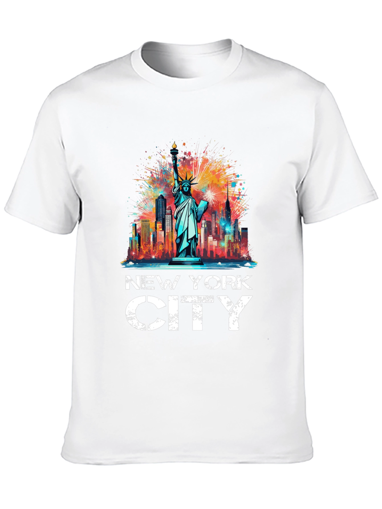 New York City Statue of Liberty Graphic Tee