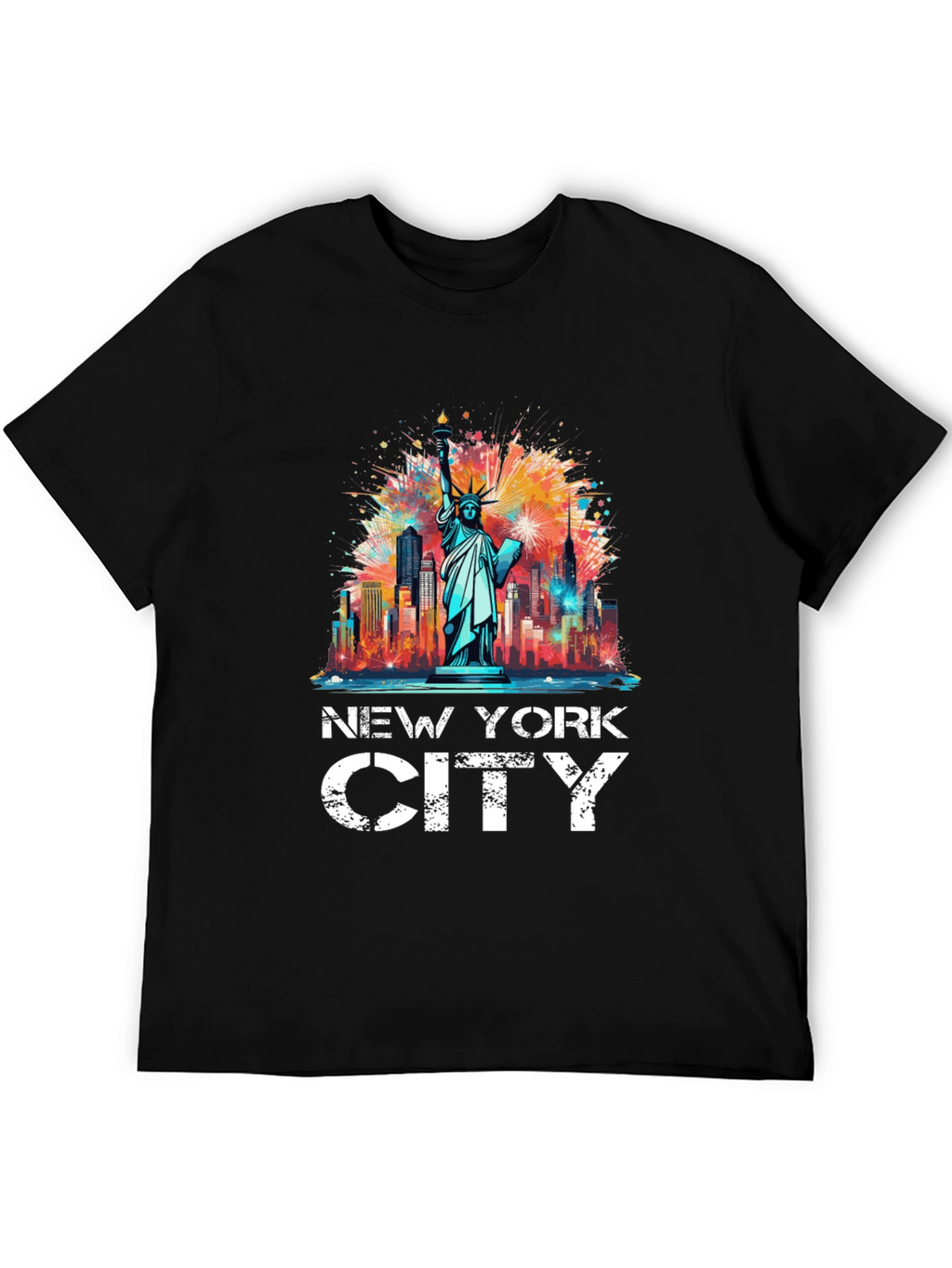 New York City Statue of Liberty Graphic Tee