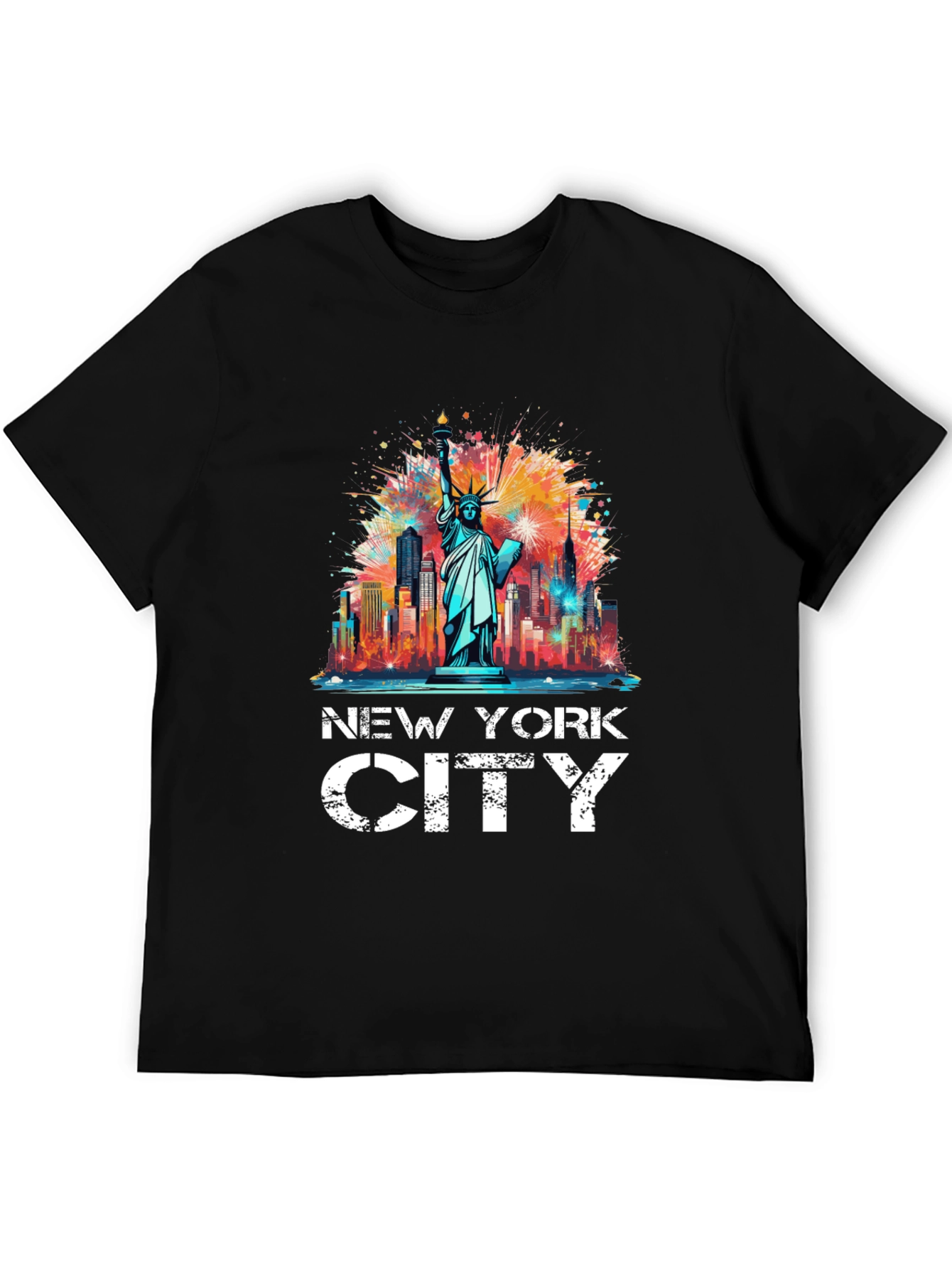 New York City Statue of Liberty Graphic Tee