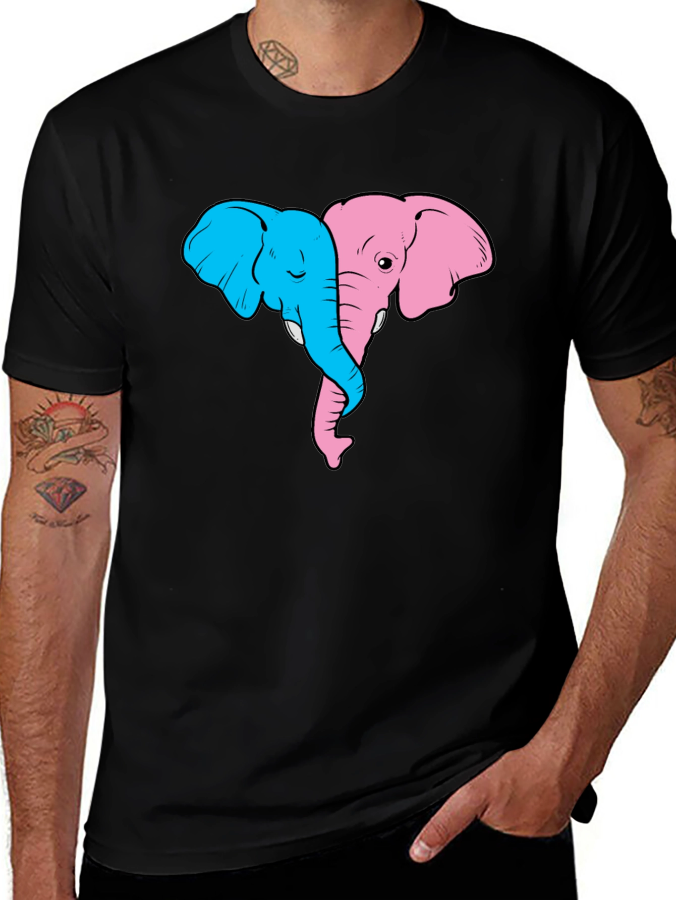 Elephant Love Graphic Tee