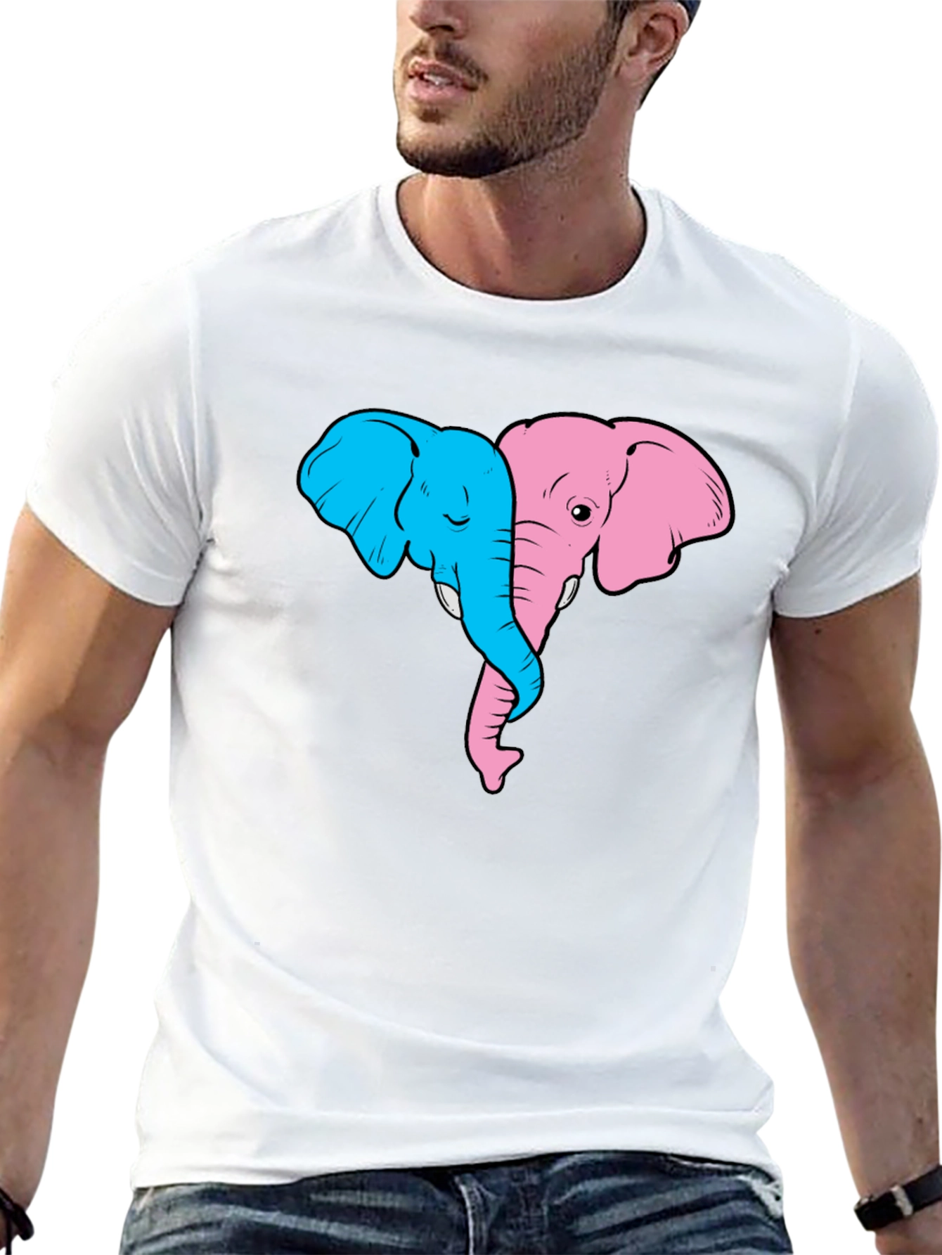 Elephant Love Graphic Tee