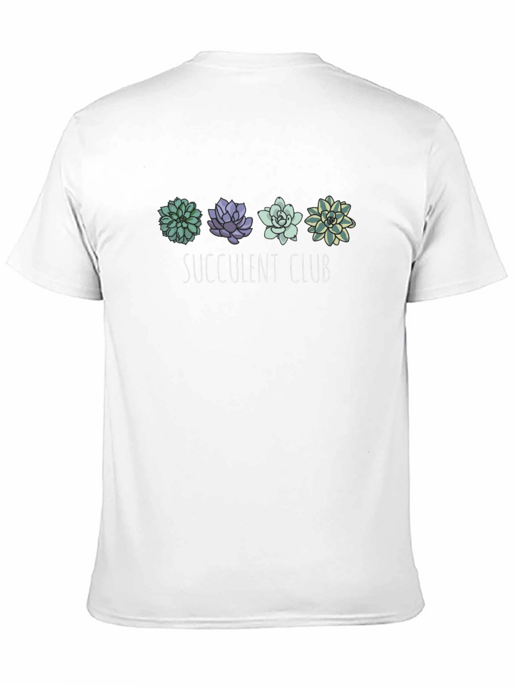 Succulent Club Black Graphic Tee