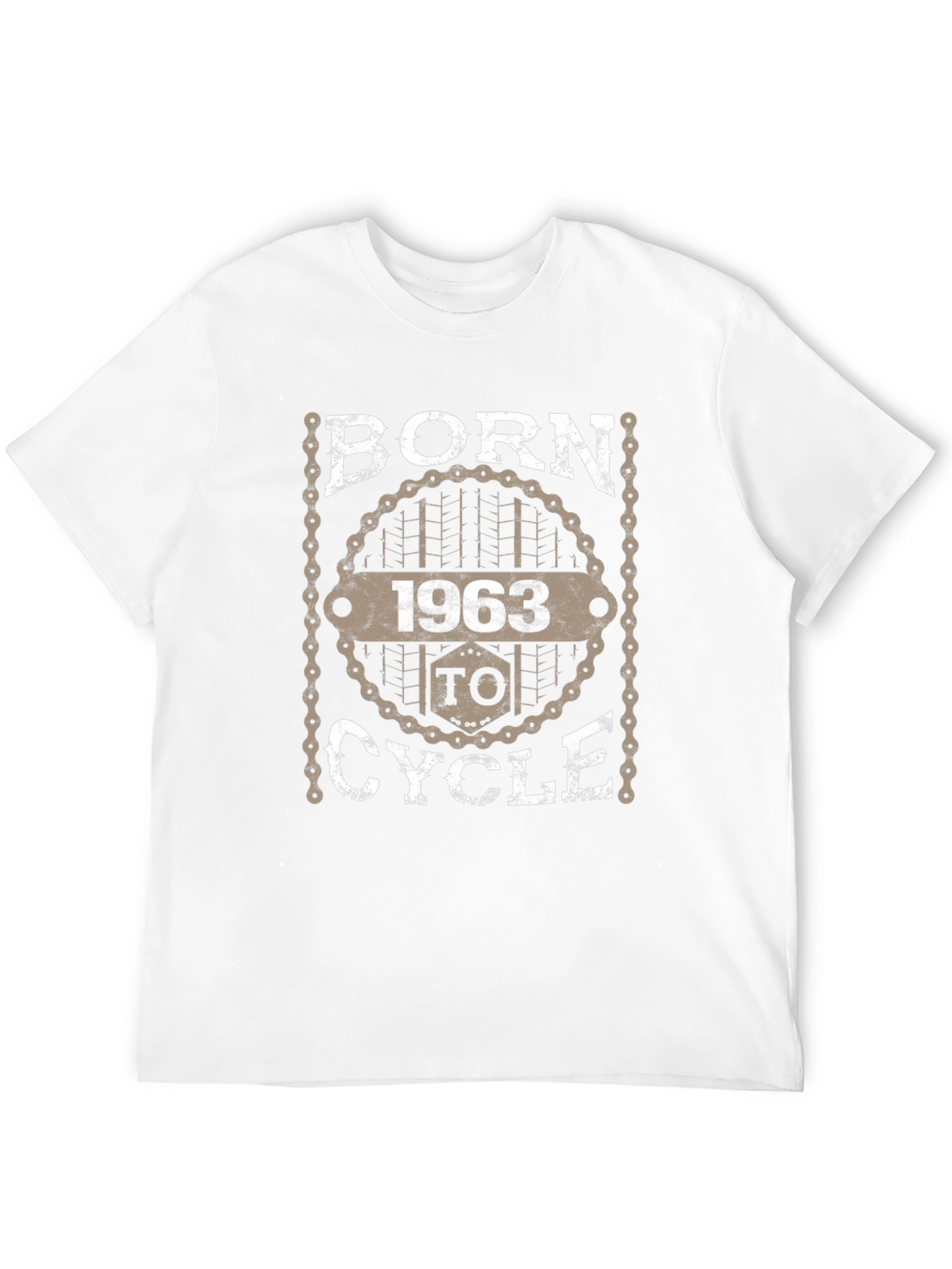 Born To Cycle 1963 Graphic T-Shirt