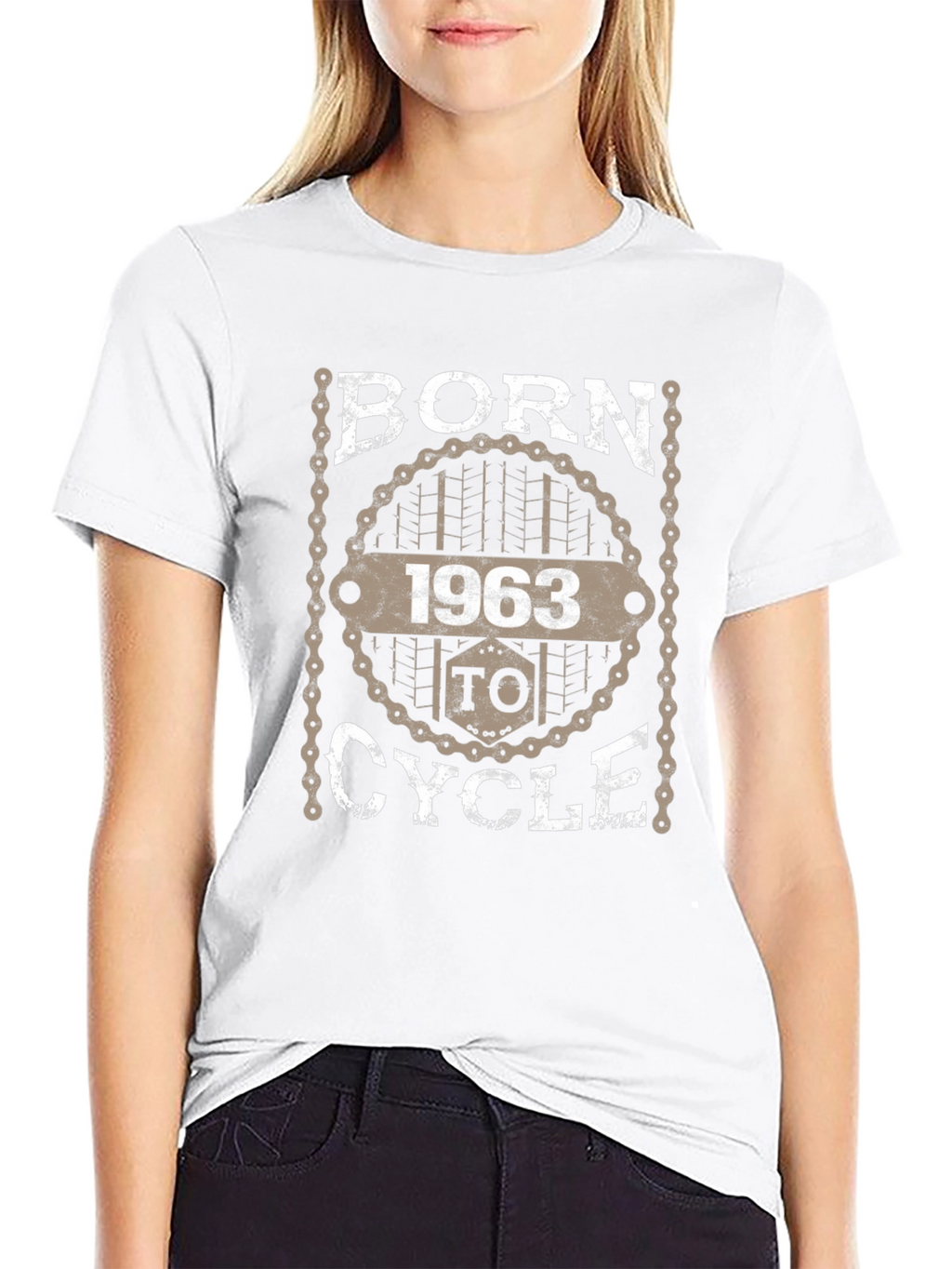Born To Cycle 1963 Graphic T-Shirt