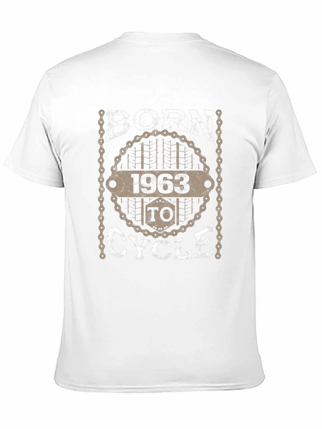 Born To Cycle 1963 Graphic T-Shirt