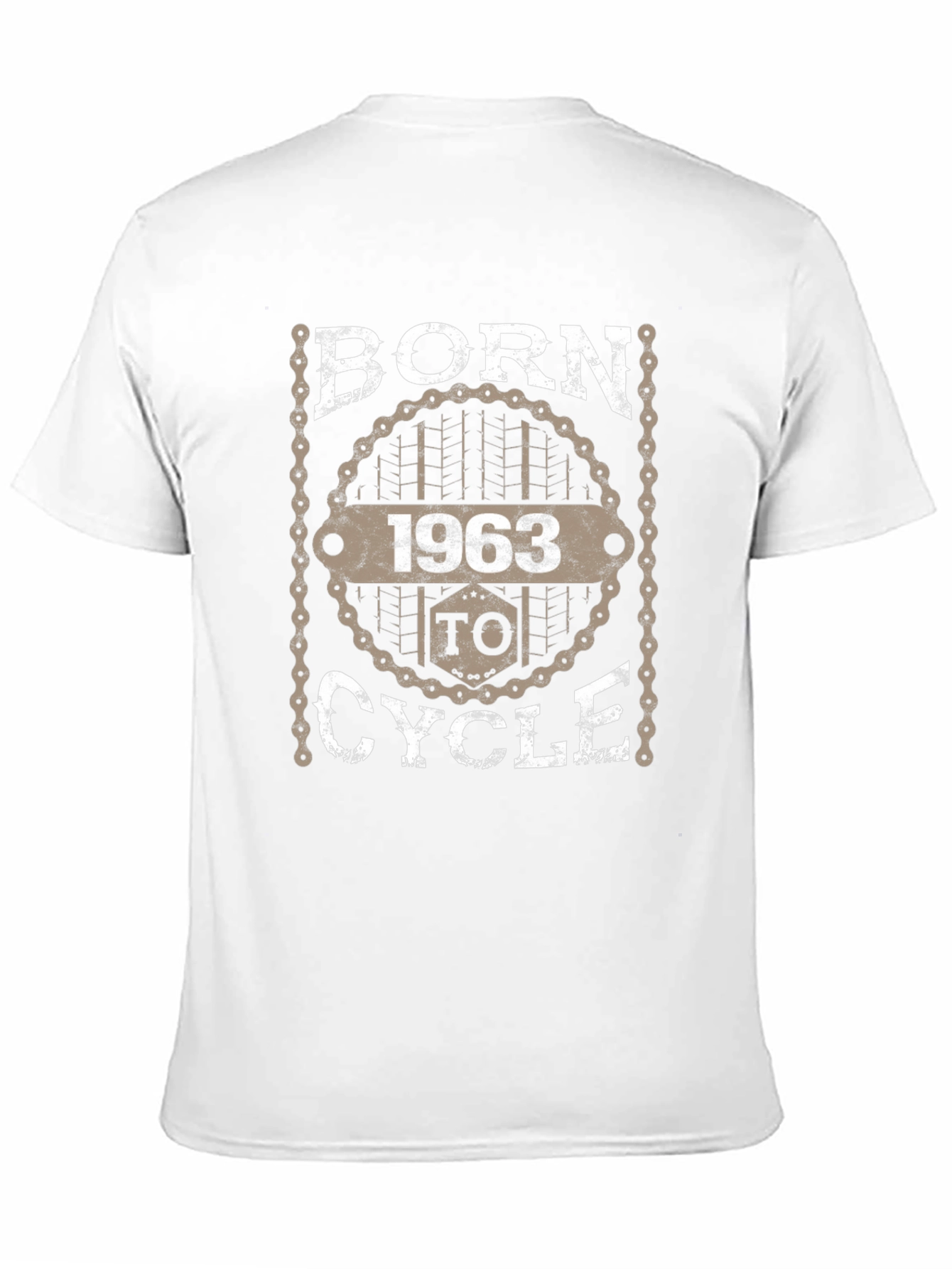 Born To Cycle 1963 Graphic T-Shirt