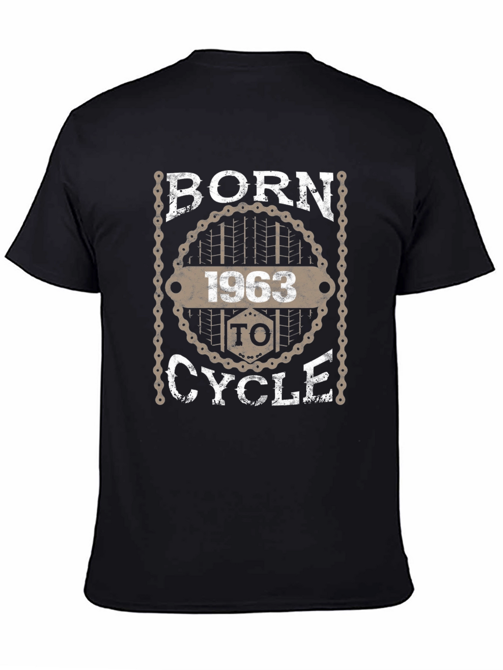 Born To Cycle 1963 Graphic T-Shirt