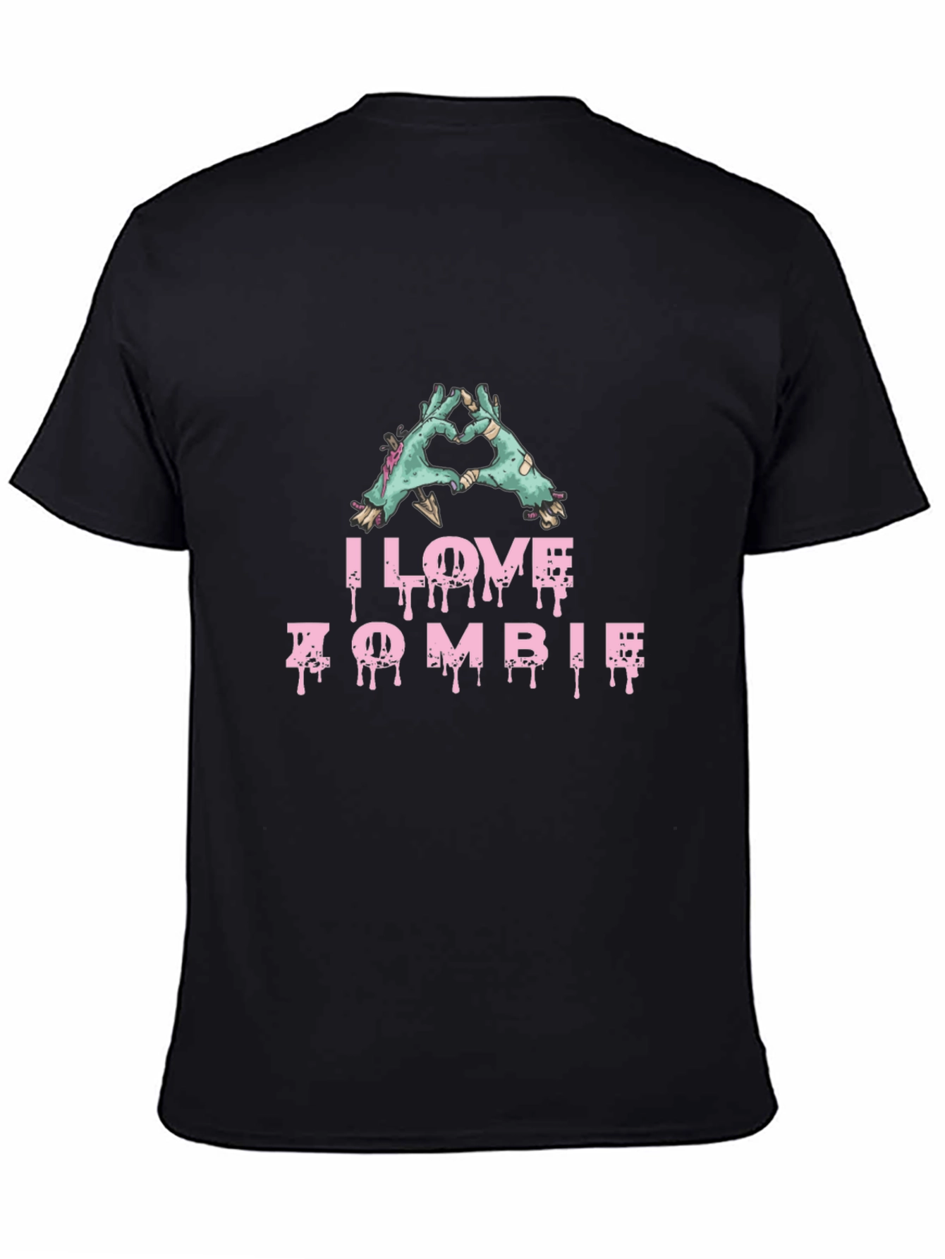 I Love Zombie T-Shirt - Graphic Novelty Tee