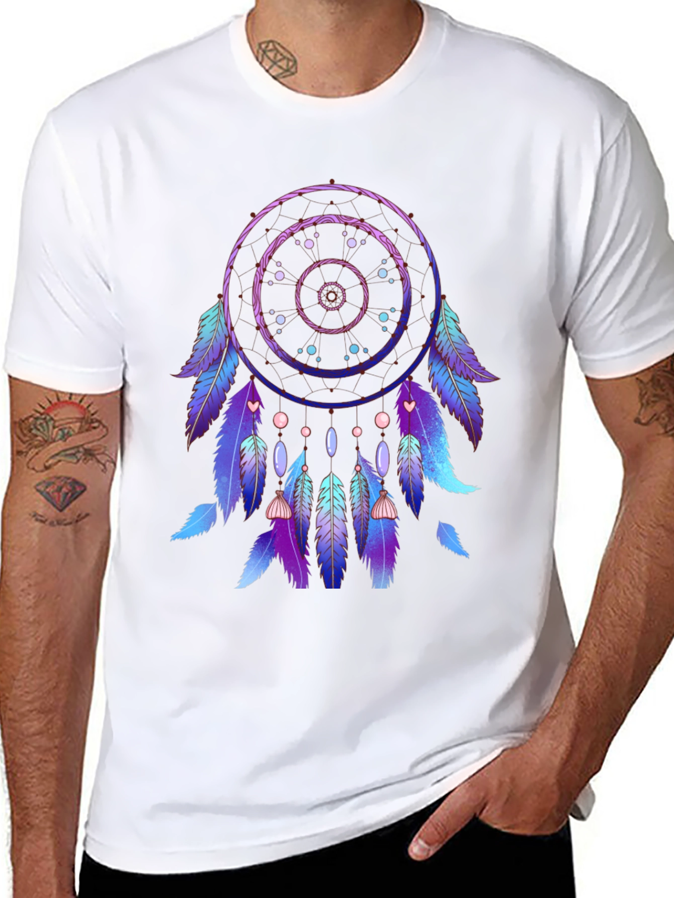 Dreamcatcher Graphic Tee - Spiritual Style