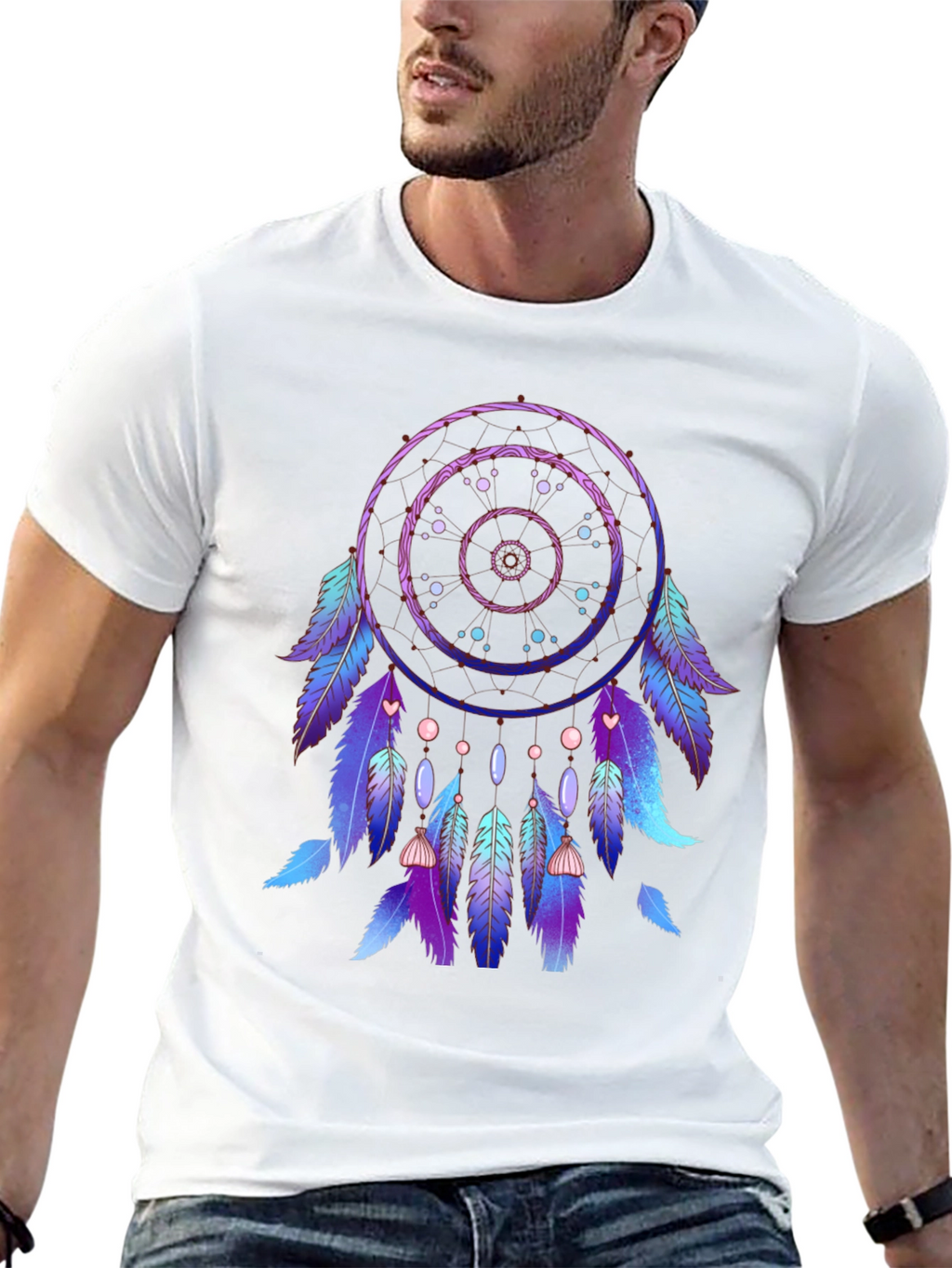 Dreamcatcher Graphic Tee - Spiritual Style