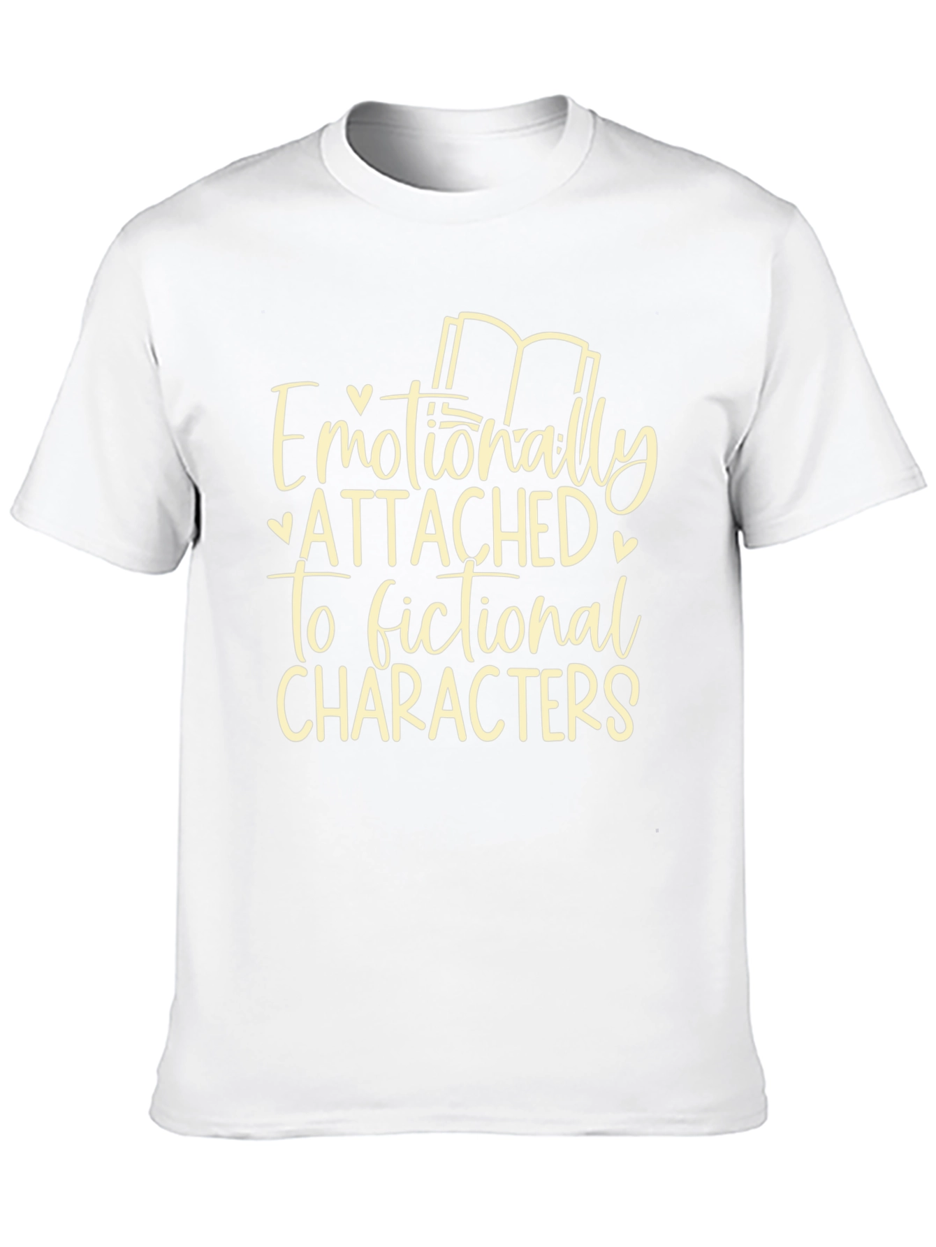 Emotionally Attached T-Shirt - Book Lover Tee