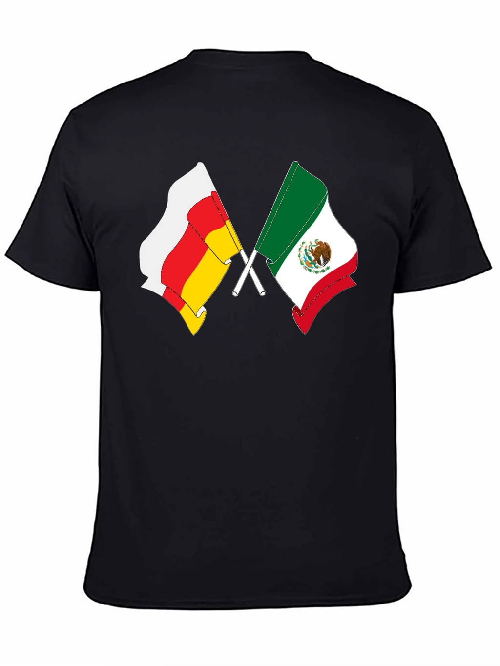 Crossed Flags Graphic Tee