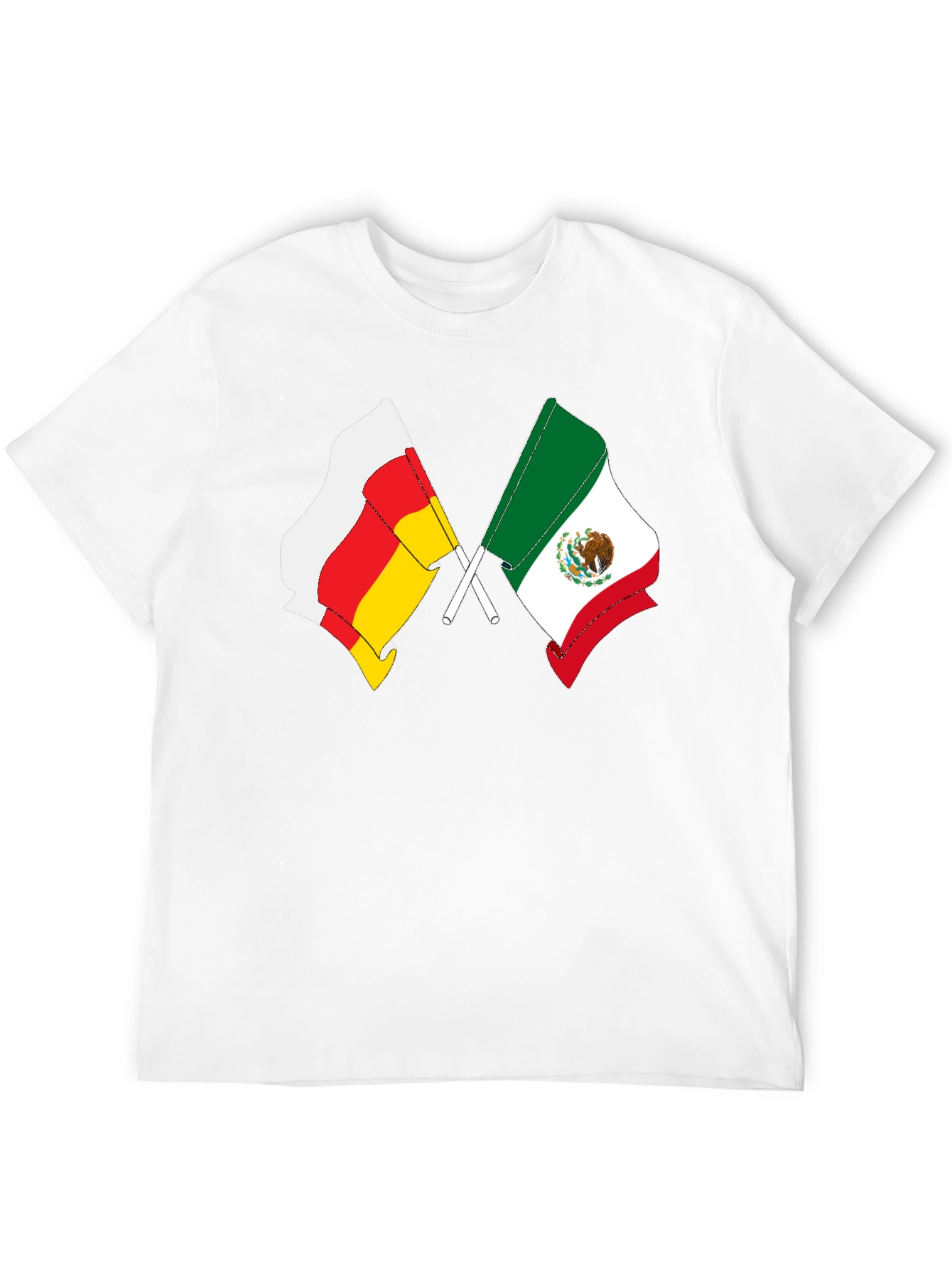 Crossed Flags Graphic Tee