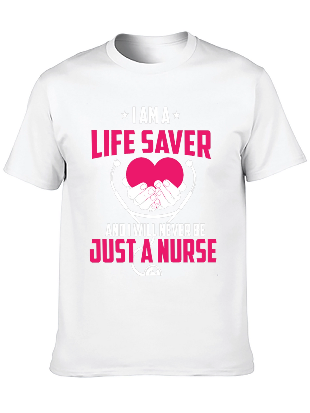 Life Saver Nurse T-Shirt - Black