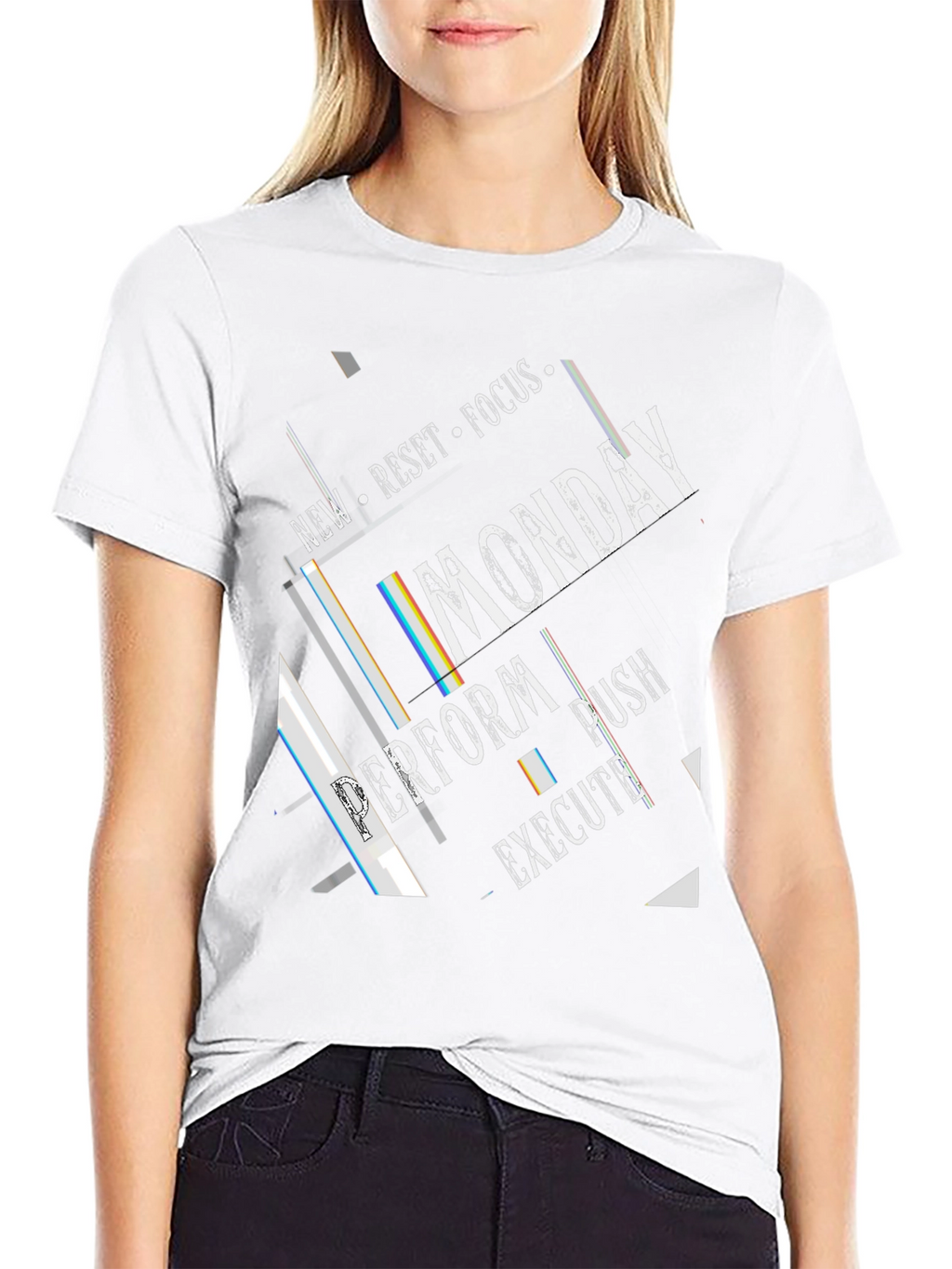 Monday Motivation T-Shirt - Black