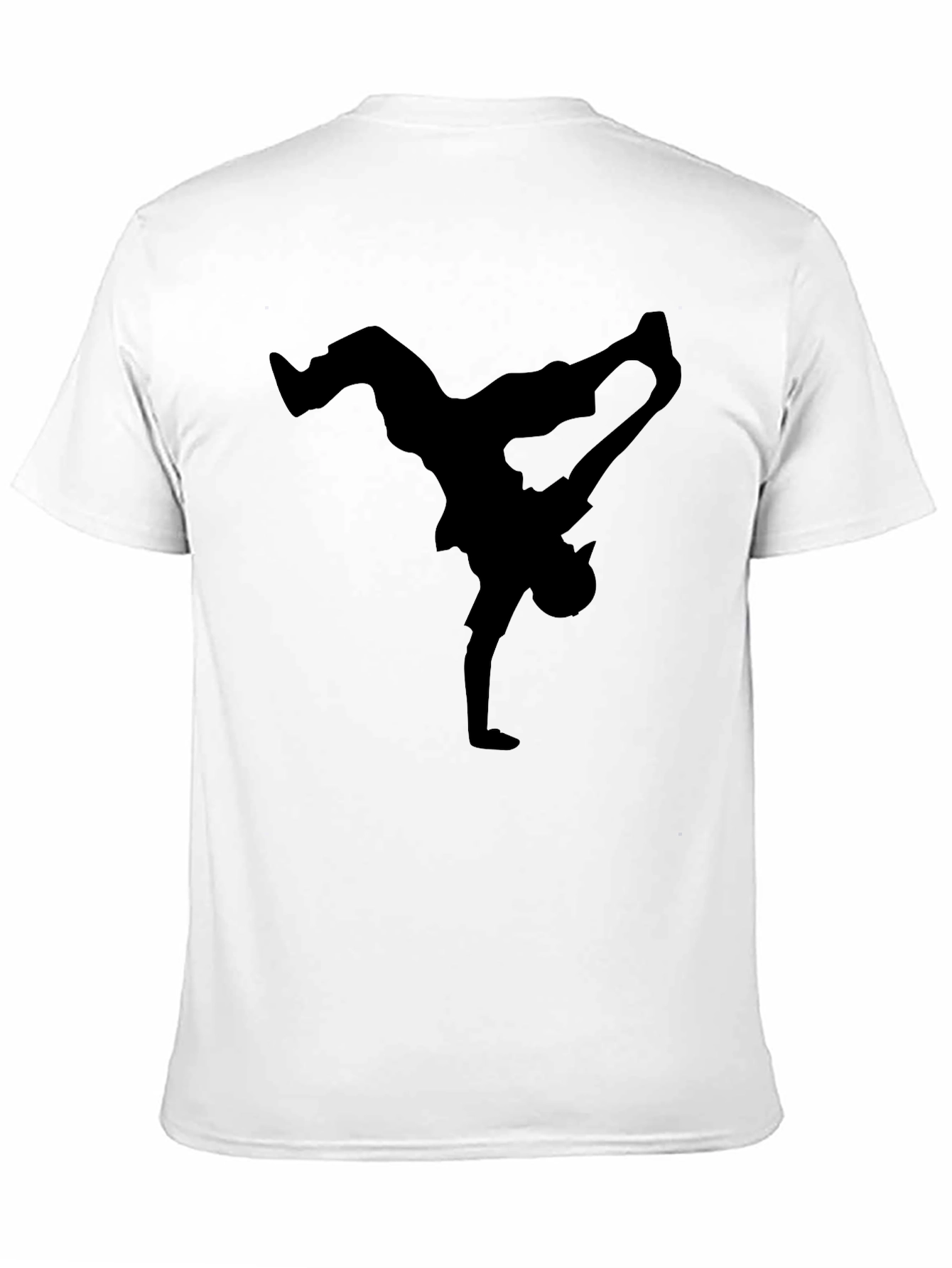 Black Dancer Silhouette Graphic Tee