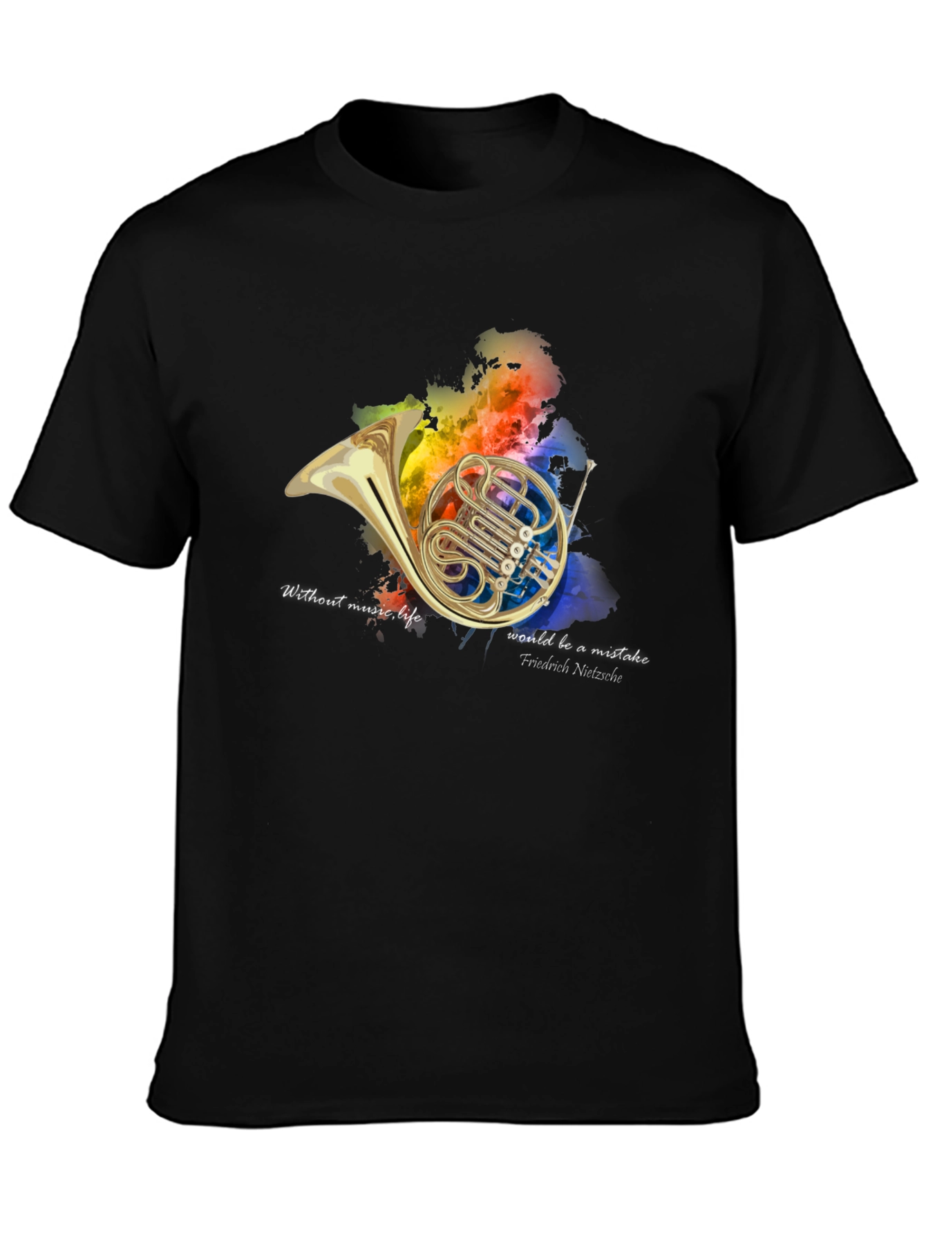 French Horn Music Lover T-Shirt