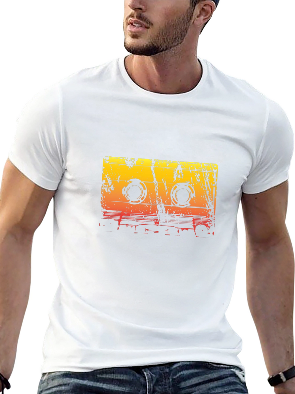 Retro Cassette Tape Graphic Tee