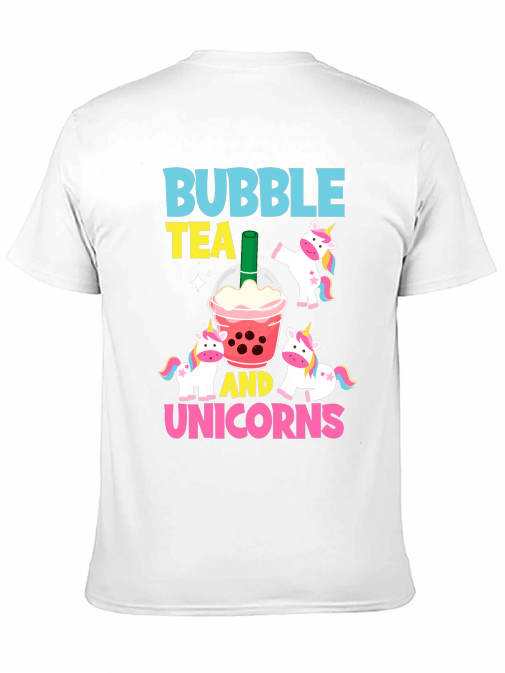 Bubble Tea & Unicorns Graphic Tee