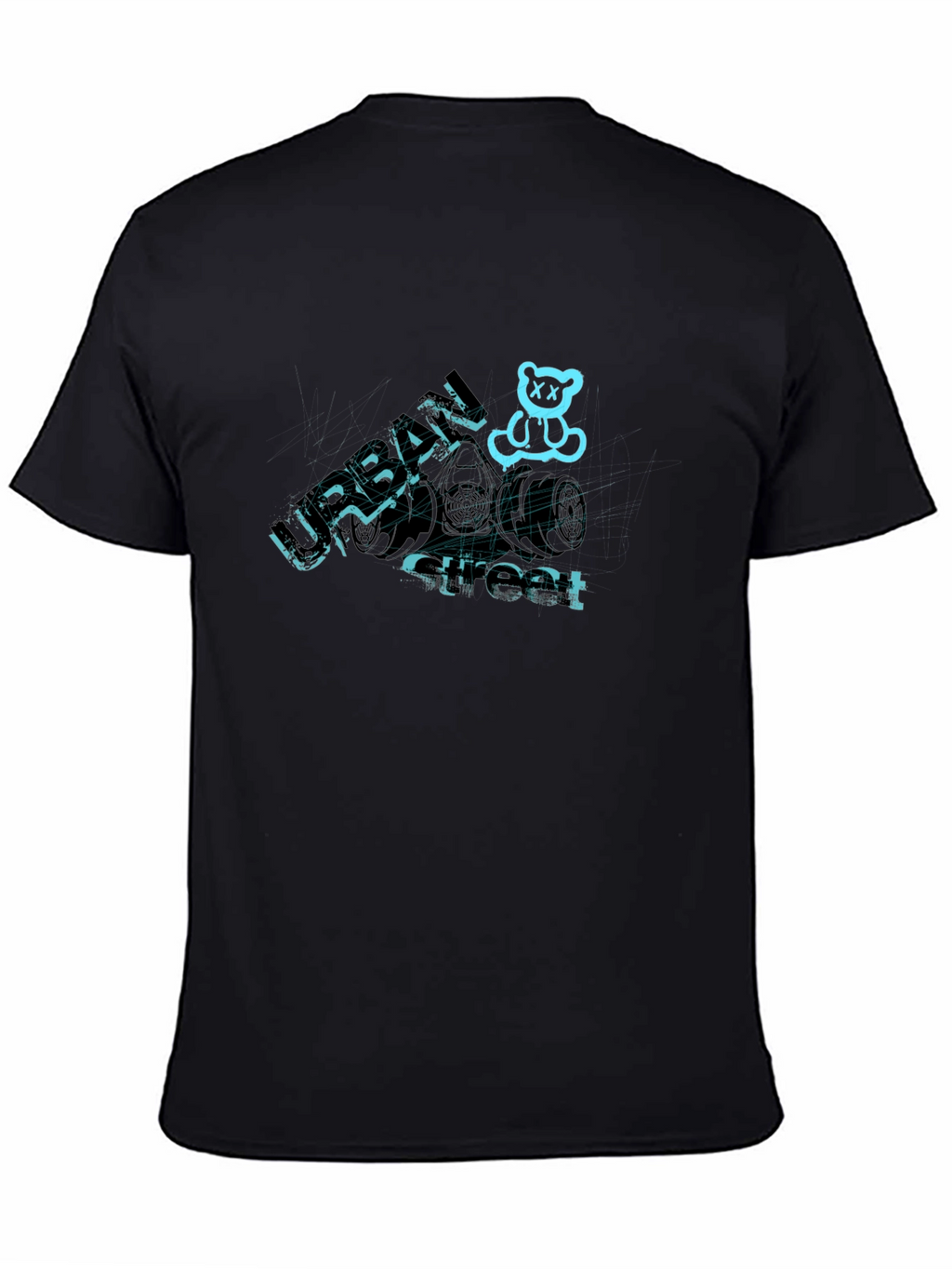 Urban Street Bear T-Shirt - Cool Graphic Tee