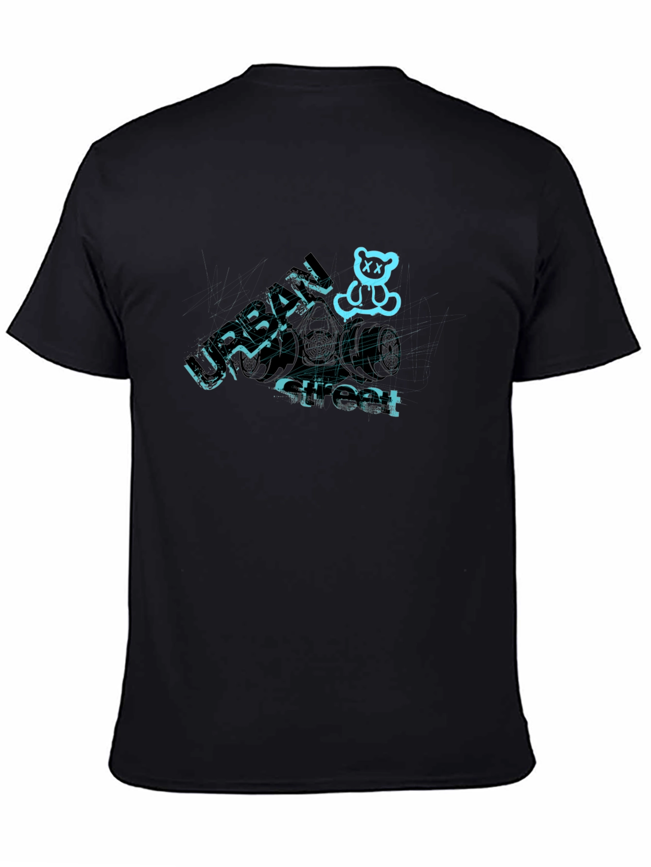Urban Street Bear T-Shirt - Cool Graphic Tee