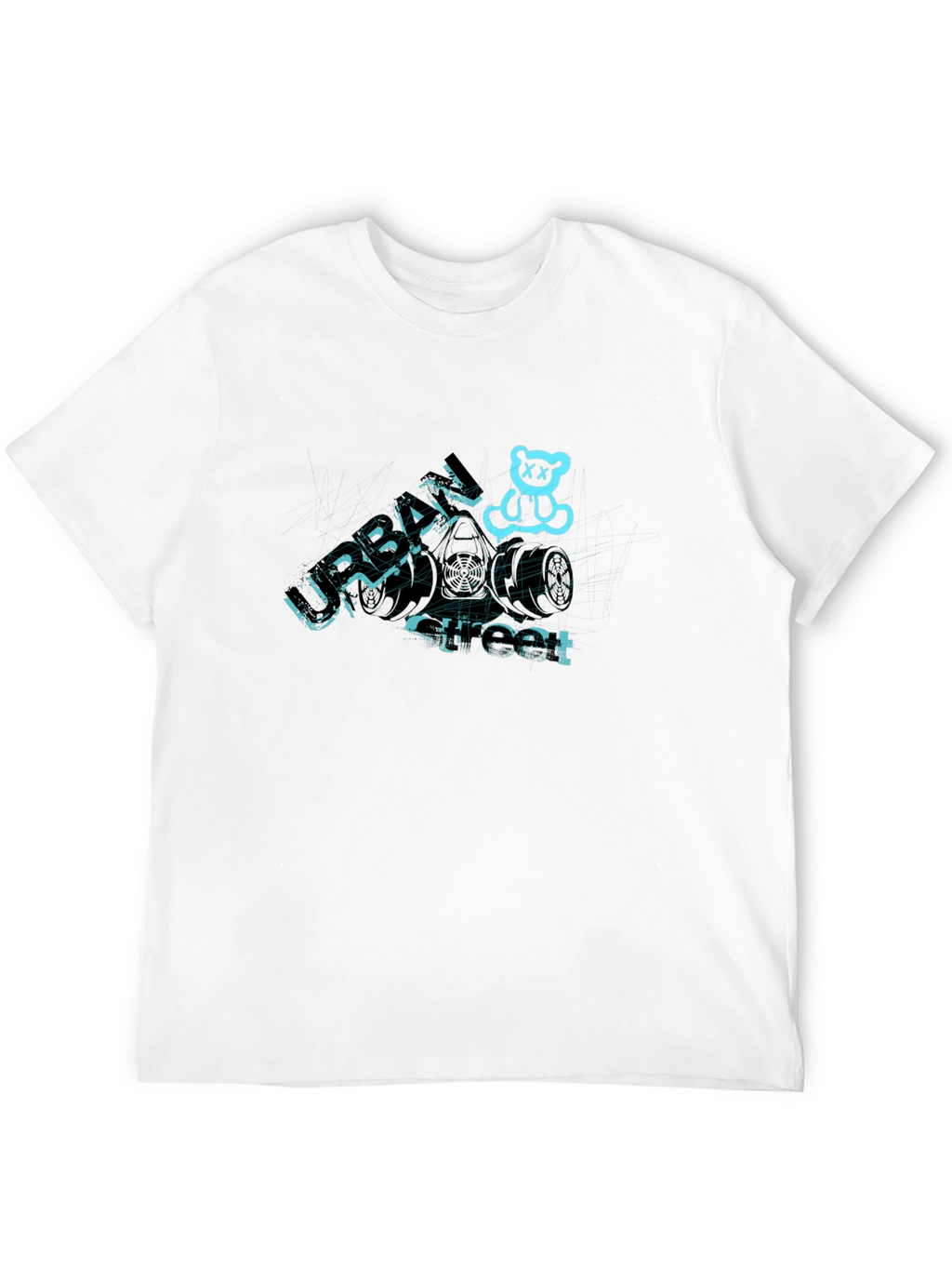 Urban Street Bear T-Shirt - Cool Graphic Tee