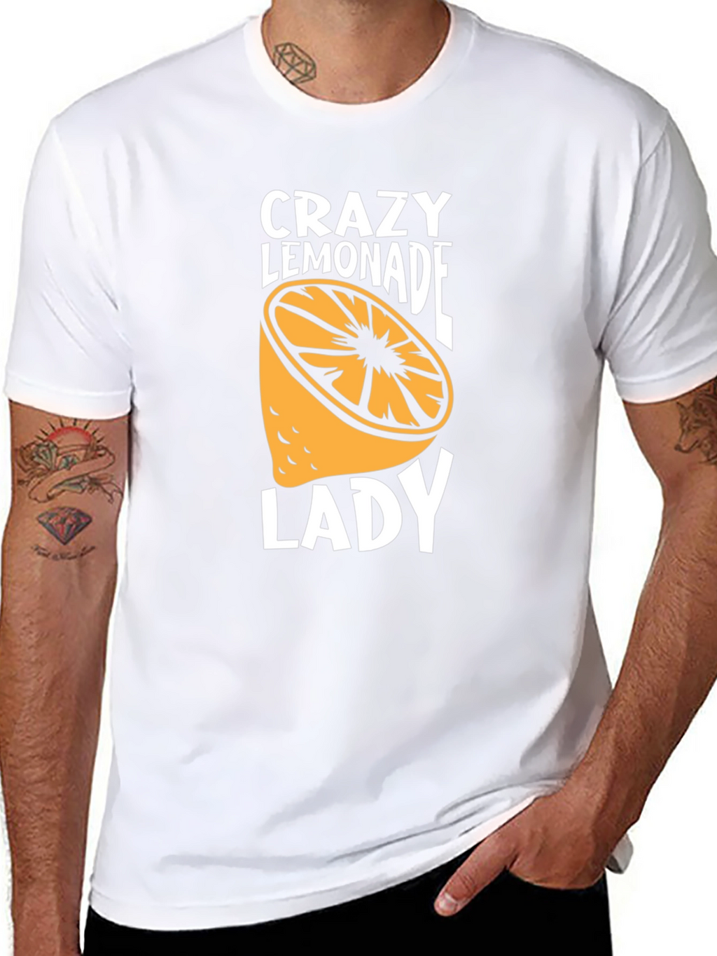 Crazy Lemonade Lady Graphic T-Shirt
