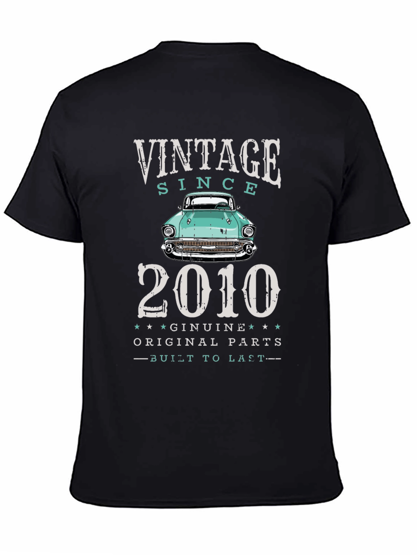 Vintage Since 2010 Car T-Shirt