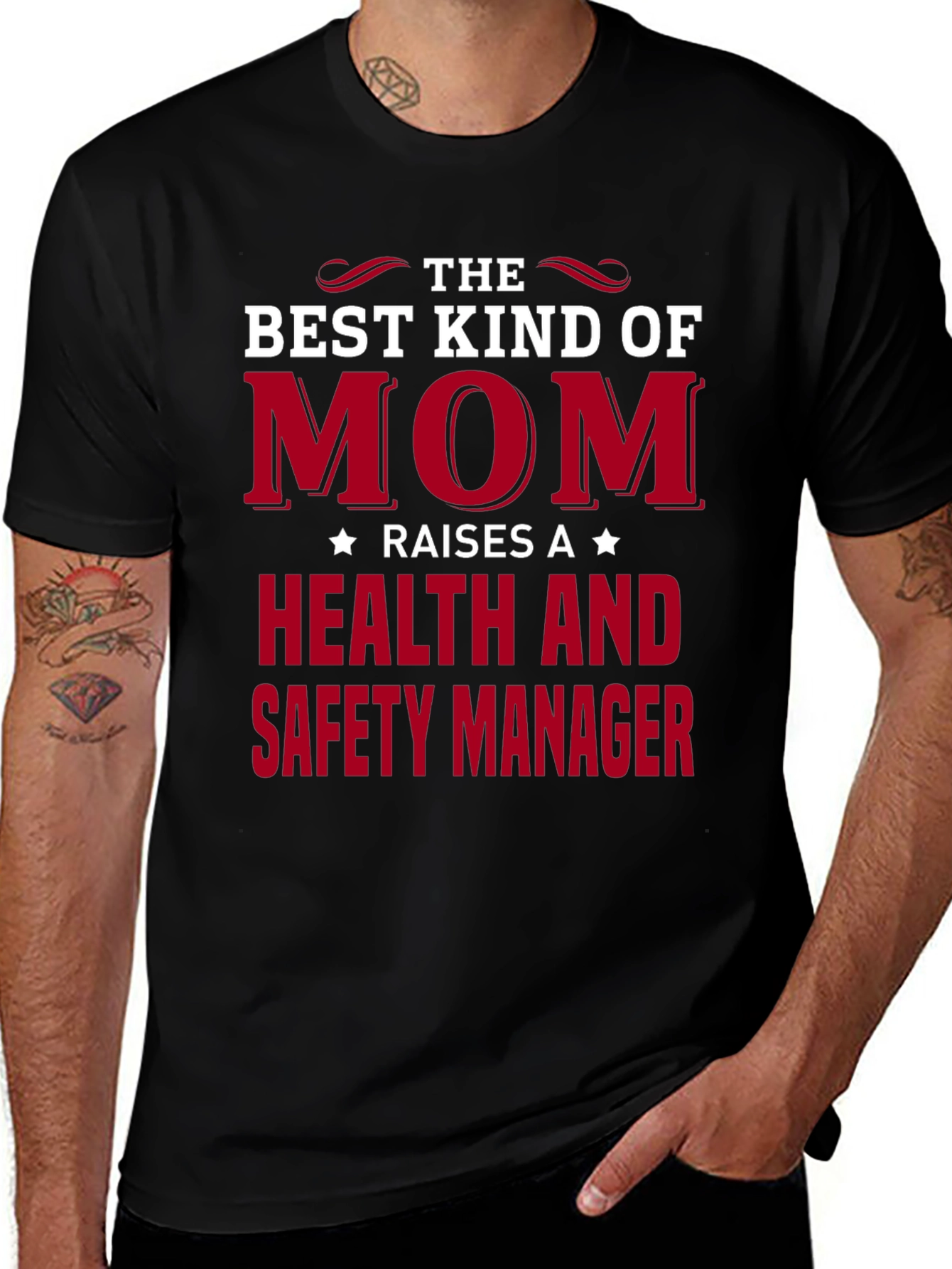 Best Kind of Mom T-Shirt - Health & Safety Manager