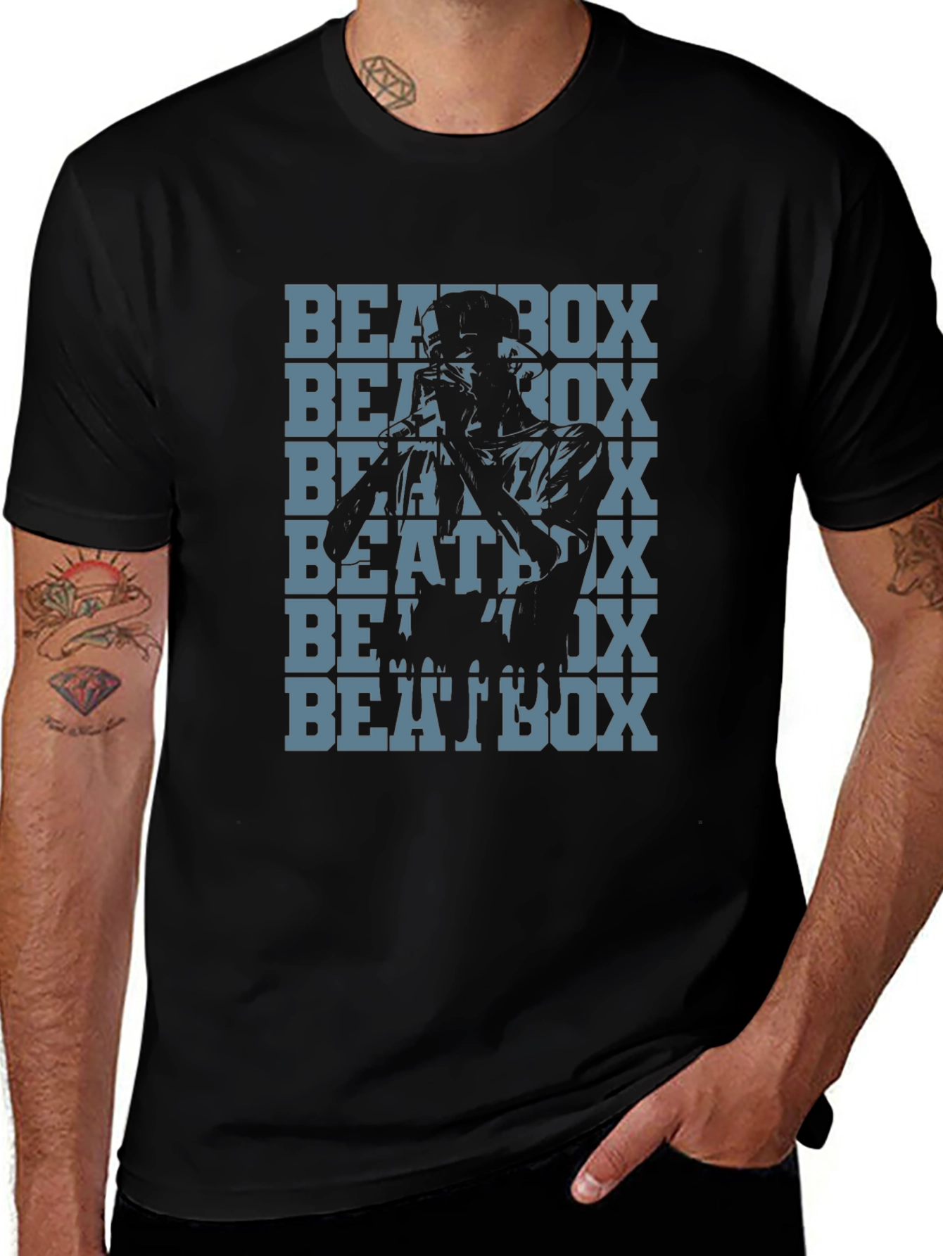 Beatbox Graphic T-Shirt - Cool Urban Style