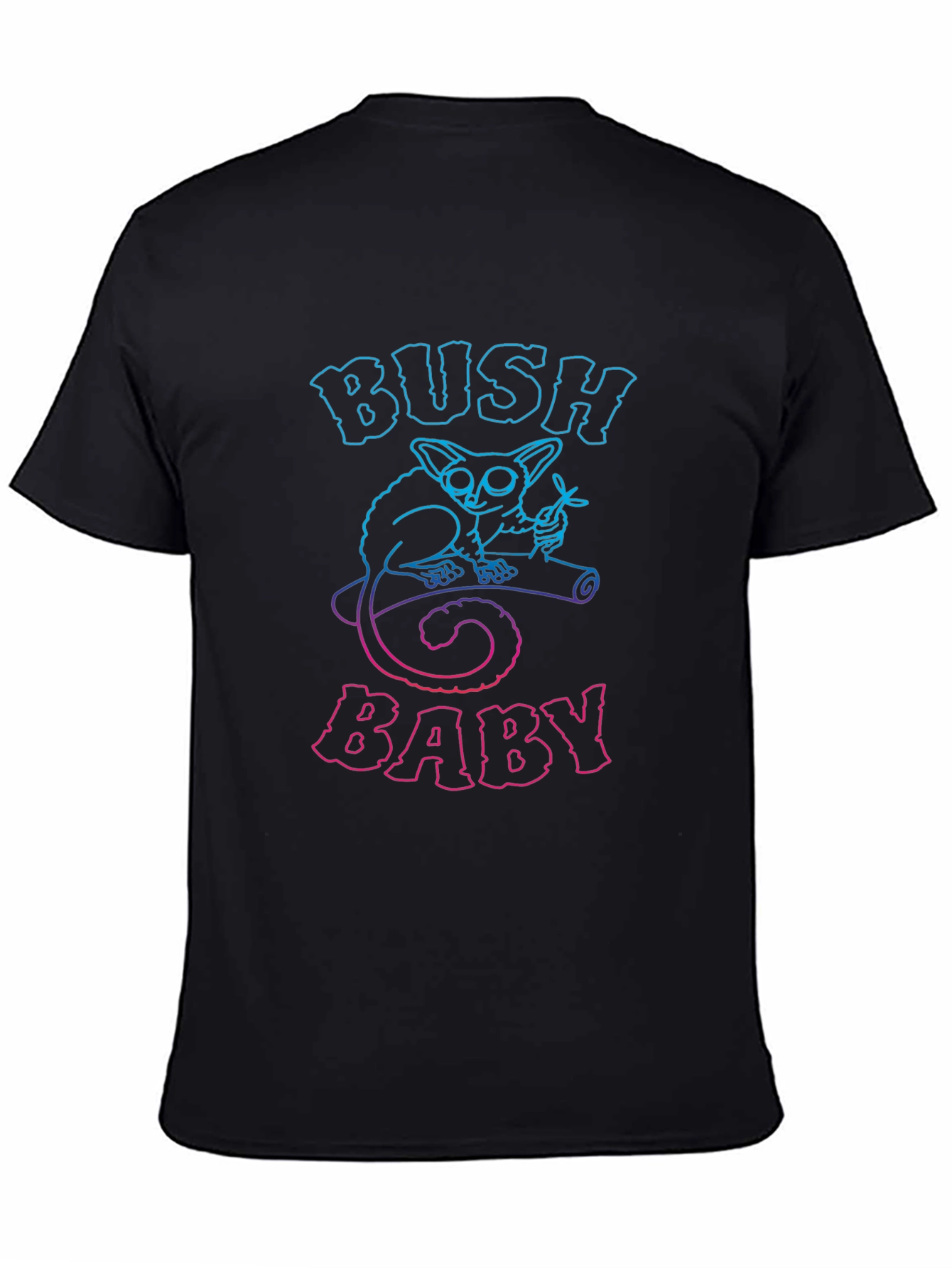 Bush Baby Graphic Tee - Novelty Animal T-Shirt