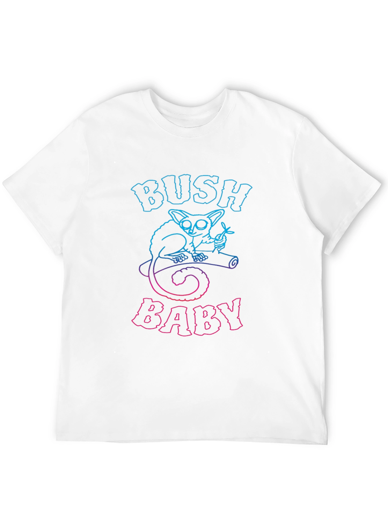 Bush Baby Graphic Tee - Novelty Animal T-Shirt