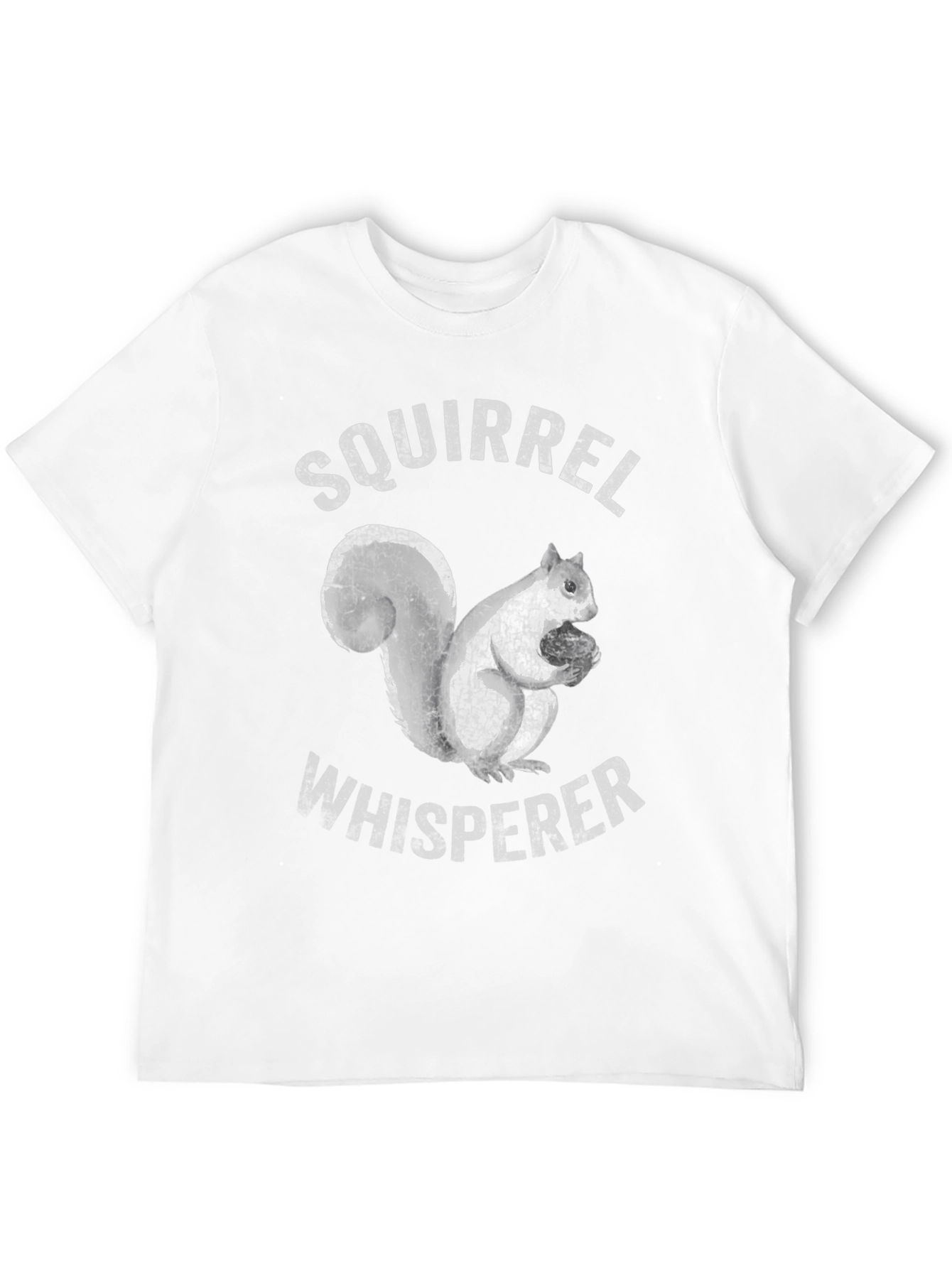 Squirrel Whisperer Graphic T-Shirt - Black
