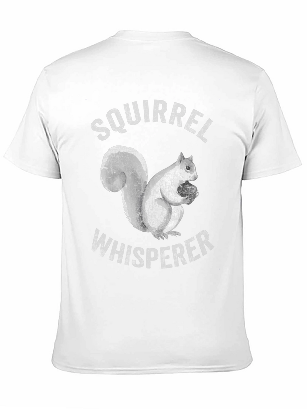 Squirrel Whisperer Graphic T-Shirt - Black