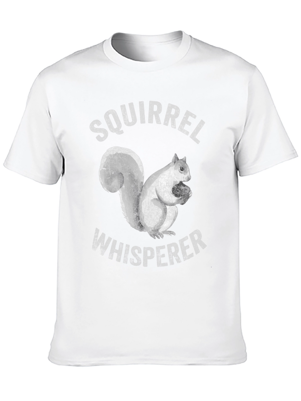 Squirrel Whisperer Graphic T-Shirt - Black