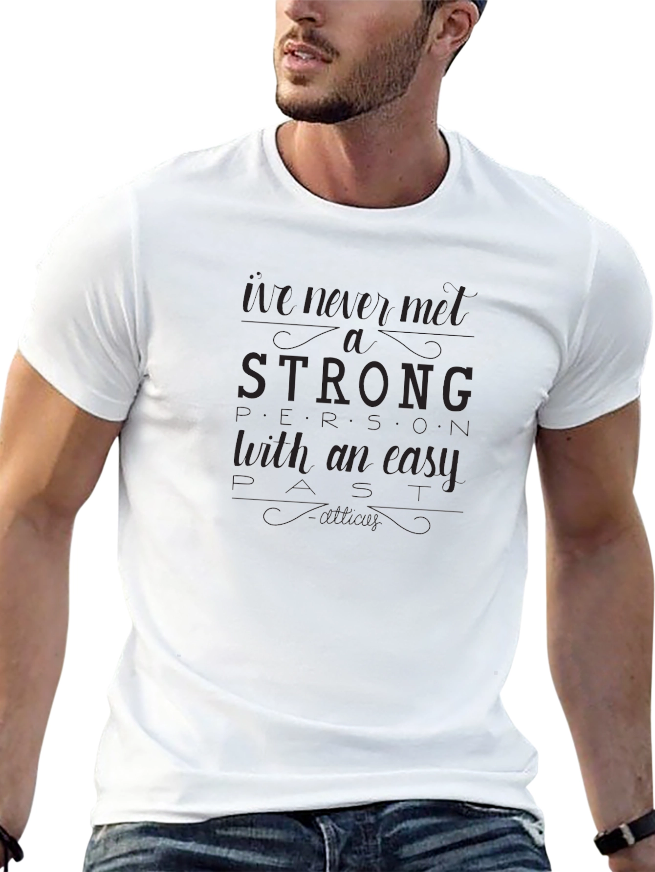 Strong Woman Black T-Shirt