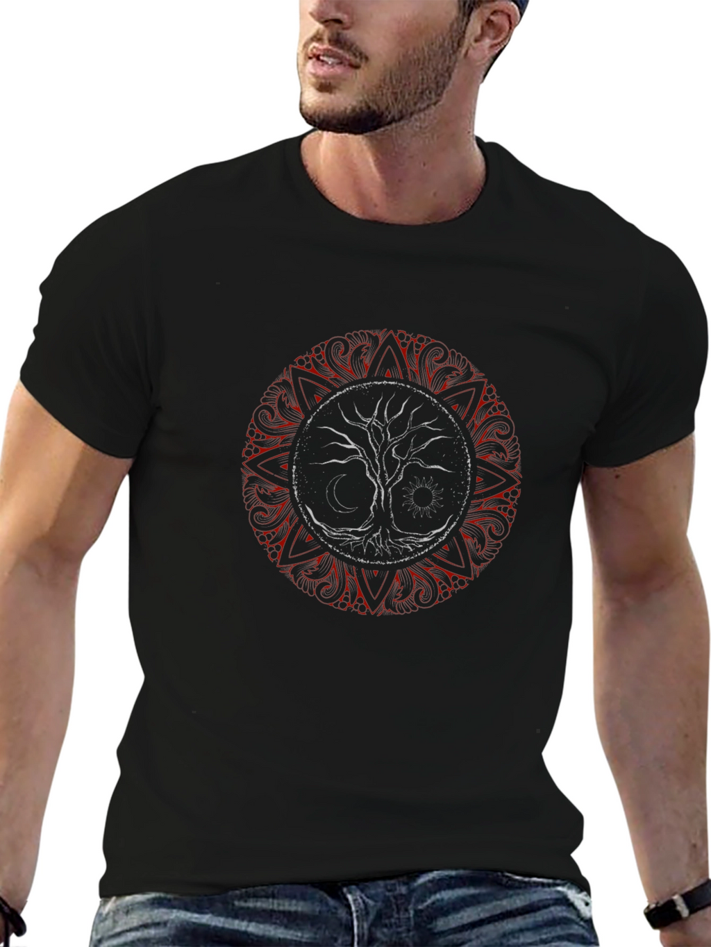Tree of Life Graphic Tee - Black