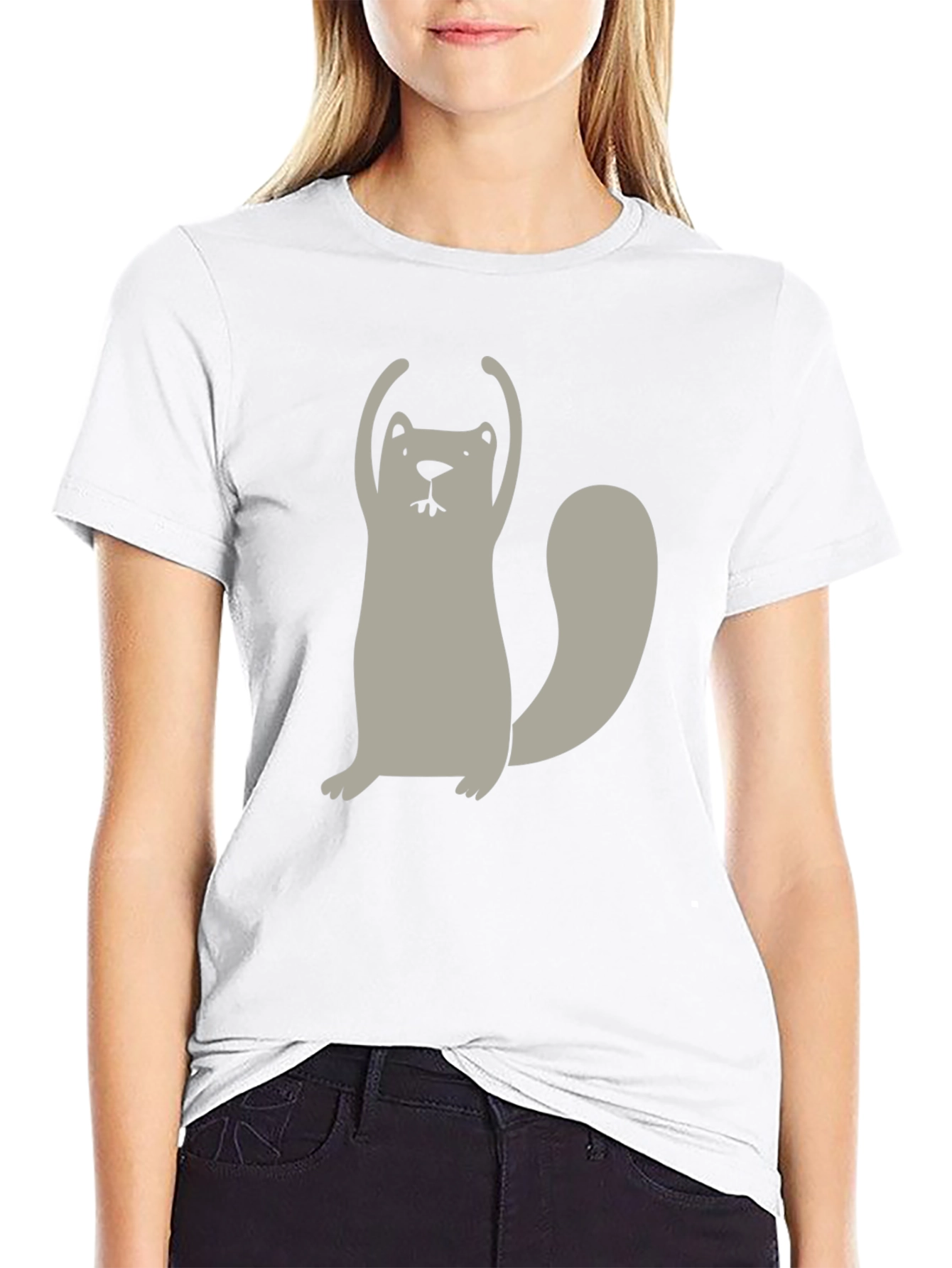 Funny Squirrel Graphic T-Shirt