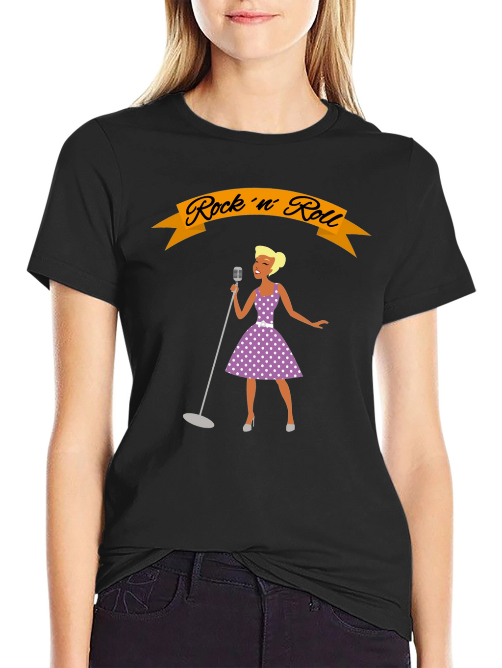 Rock n Roll Singer Graphic T-Shirt