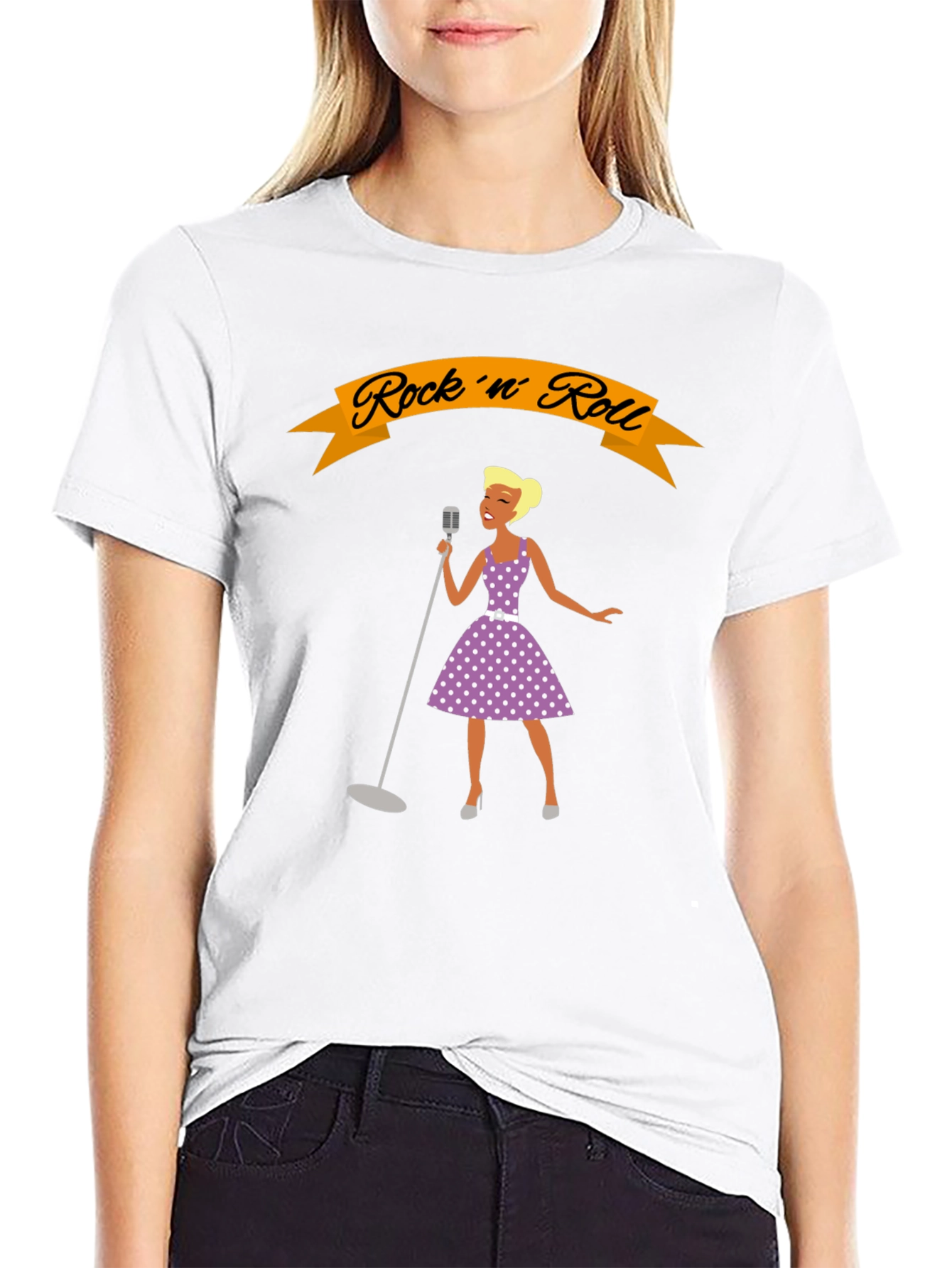 Rock n Roll Singer Graphic T-Shirt