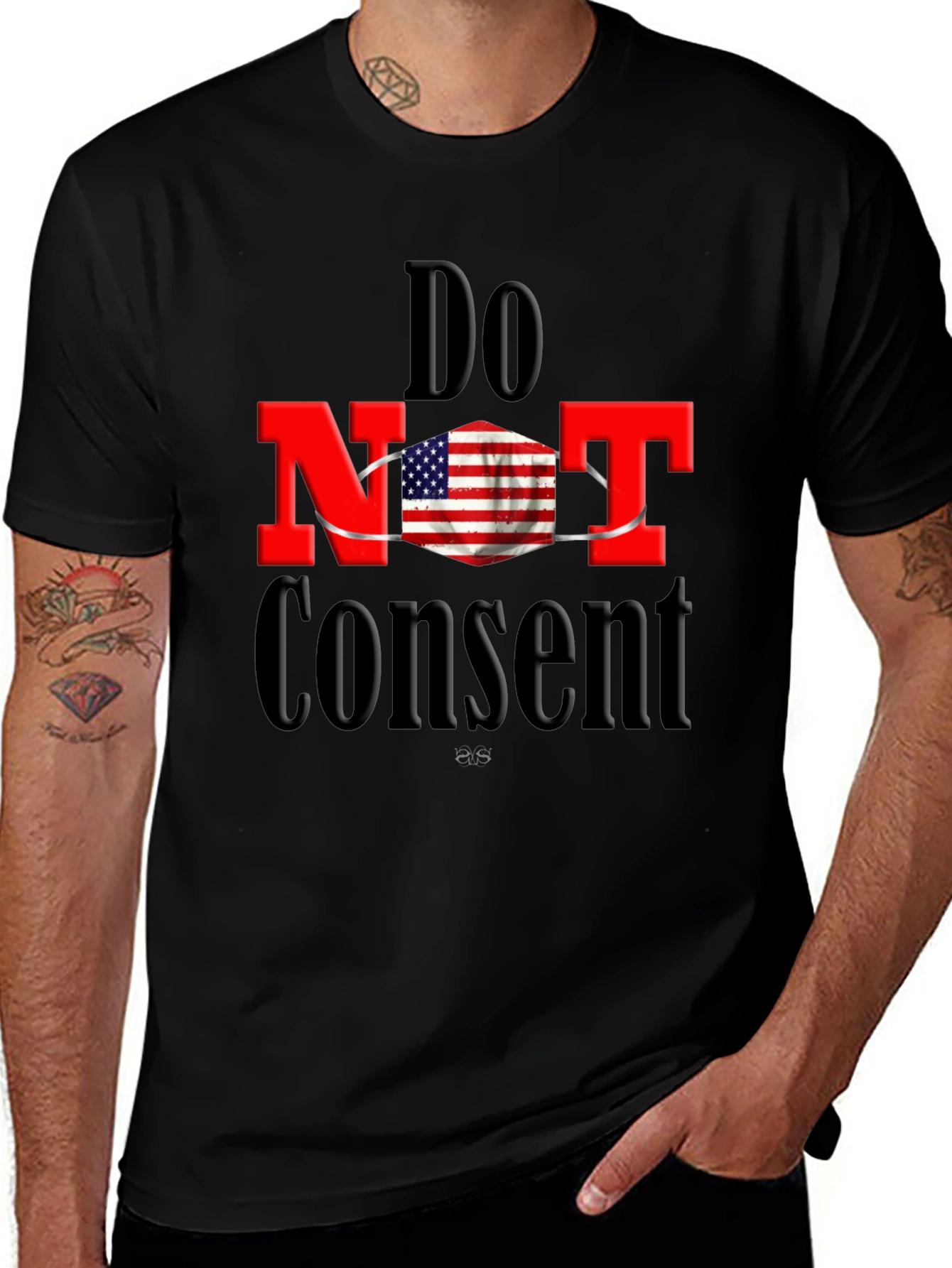 Do Not Consent Patriotic T-Shirt