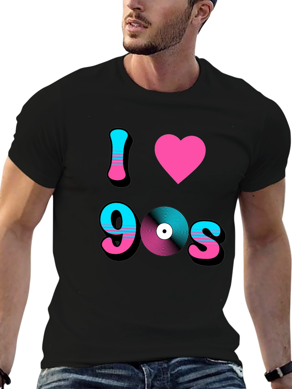 I Love 90s Retro T-Shirt