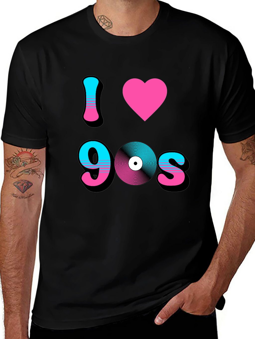 I Love 90s Retro T-Shirt