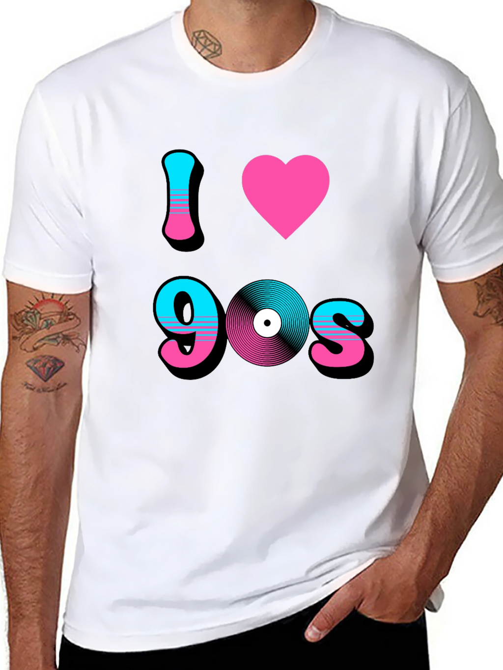 I Love 90s Retro T-Shirt
