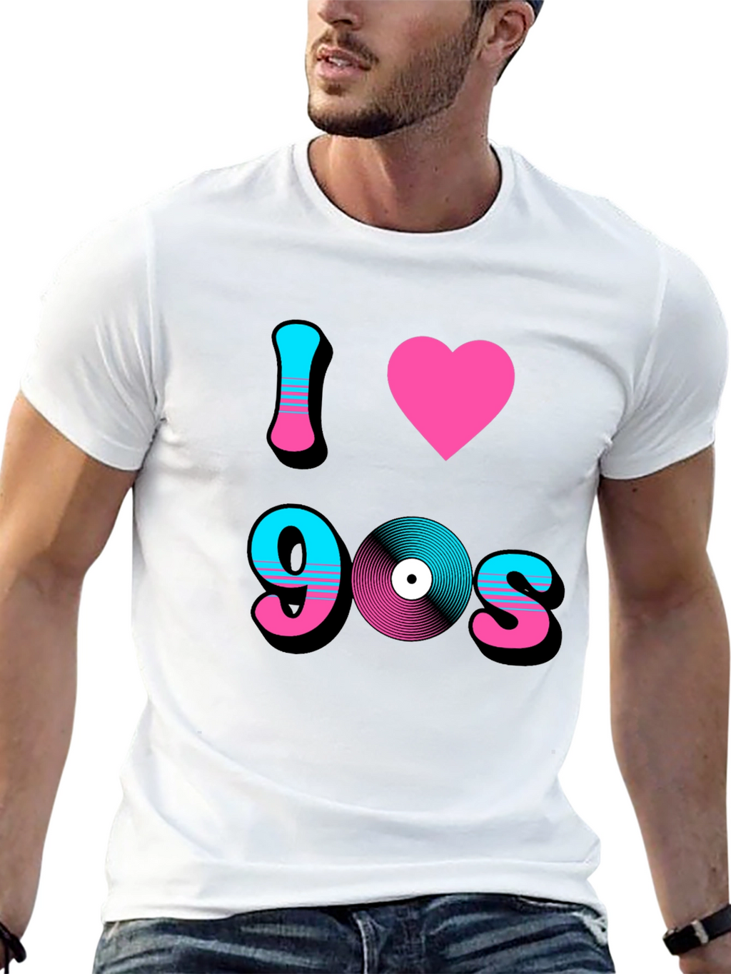 I Love 90s Retro T-Shirt