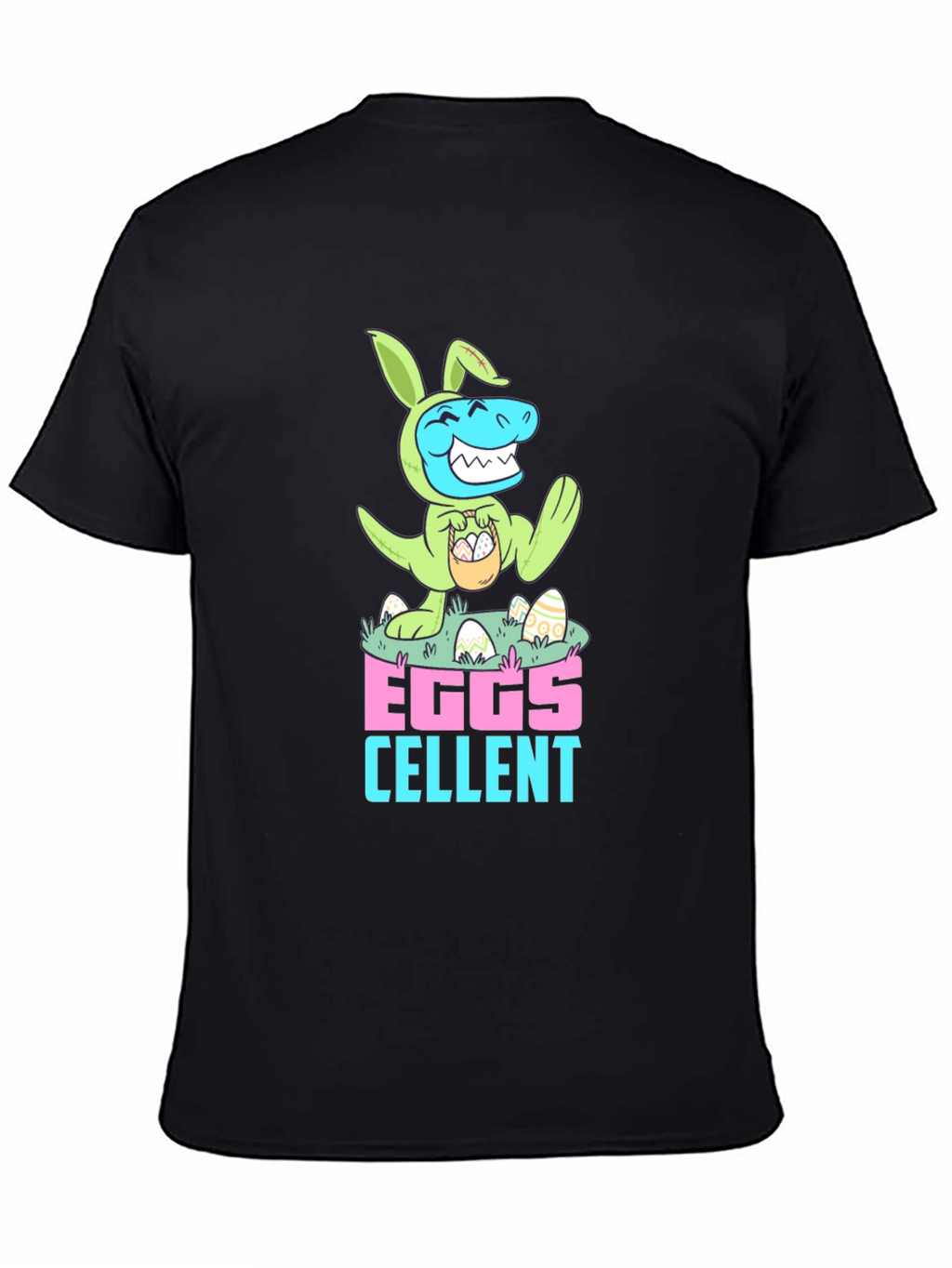 Eggs-cellent Easter Dino Bunny T-Shirt